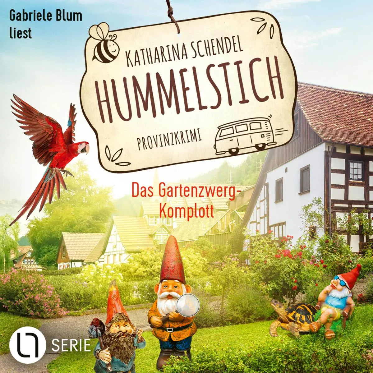 Cover: Das Gartenzwerg-Komplott (Hörbuch Download) von Katharina Schendel