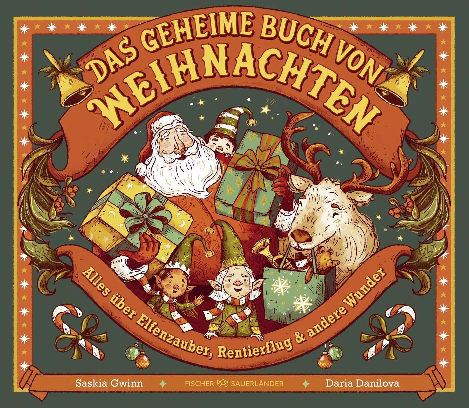 Cover: Das geheime Buch von Weihnachten (Hardcover) von Saskia Gwinn
