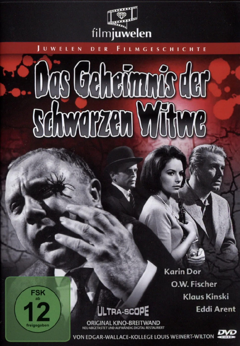 Das Geheimnis der schwarzen Witwe - Filmjuwelen - DVD