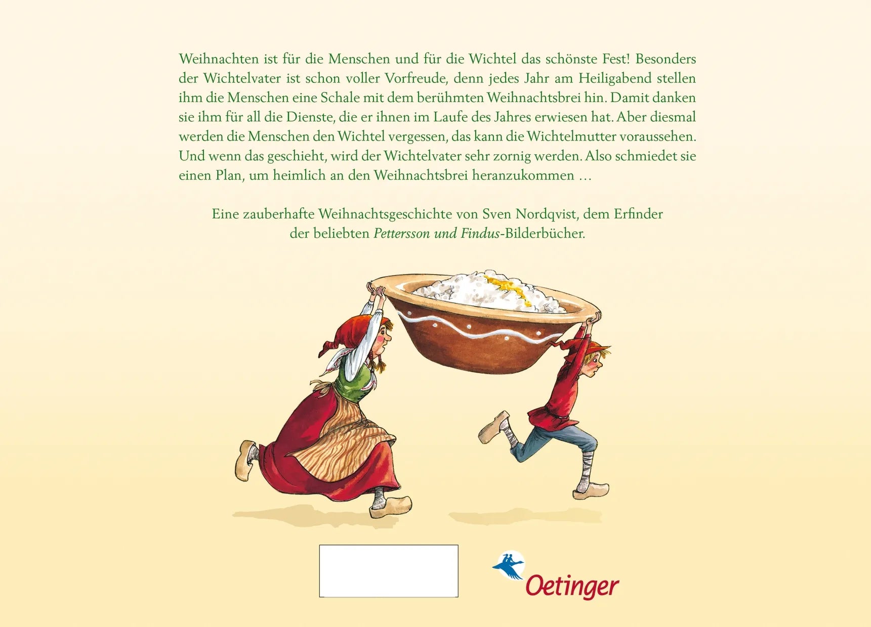 Rückseite: Das Geheimnis der Weihnachtswichtel (Hardcover)