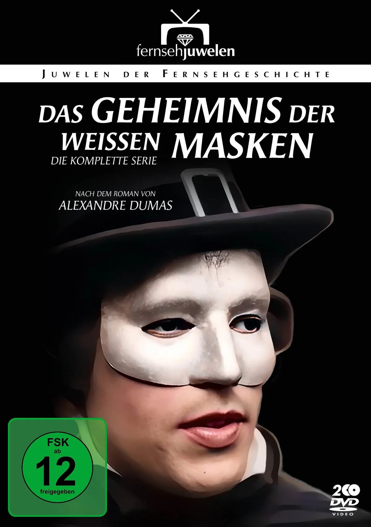 Das Geheimnis der weißen Masken - Die komplette - DVD