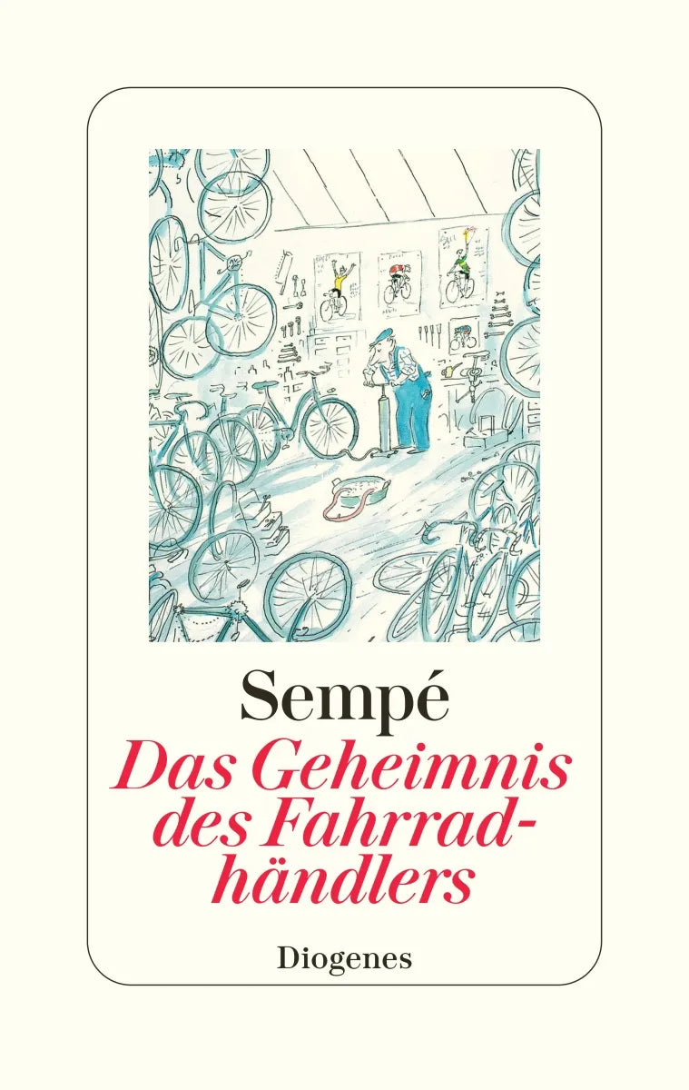 Buchcover von 'Das Geheimnis des Fahrradhändlers' - Gebundene Ausgabe von Jean-Jacques Sempé