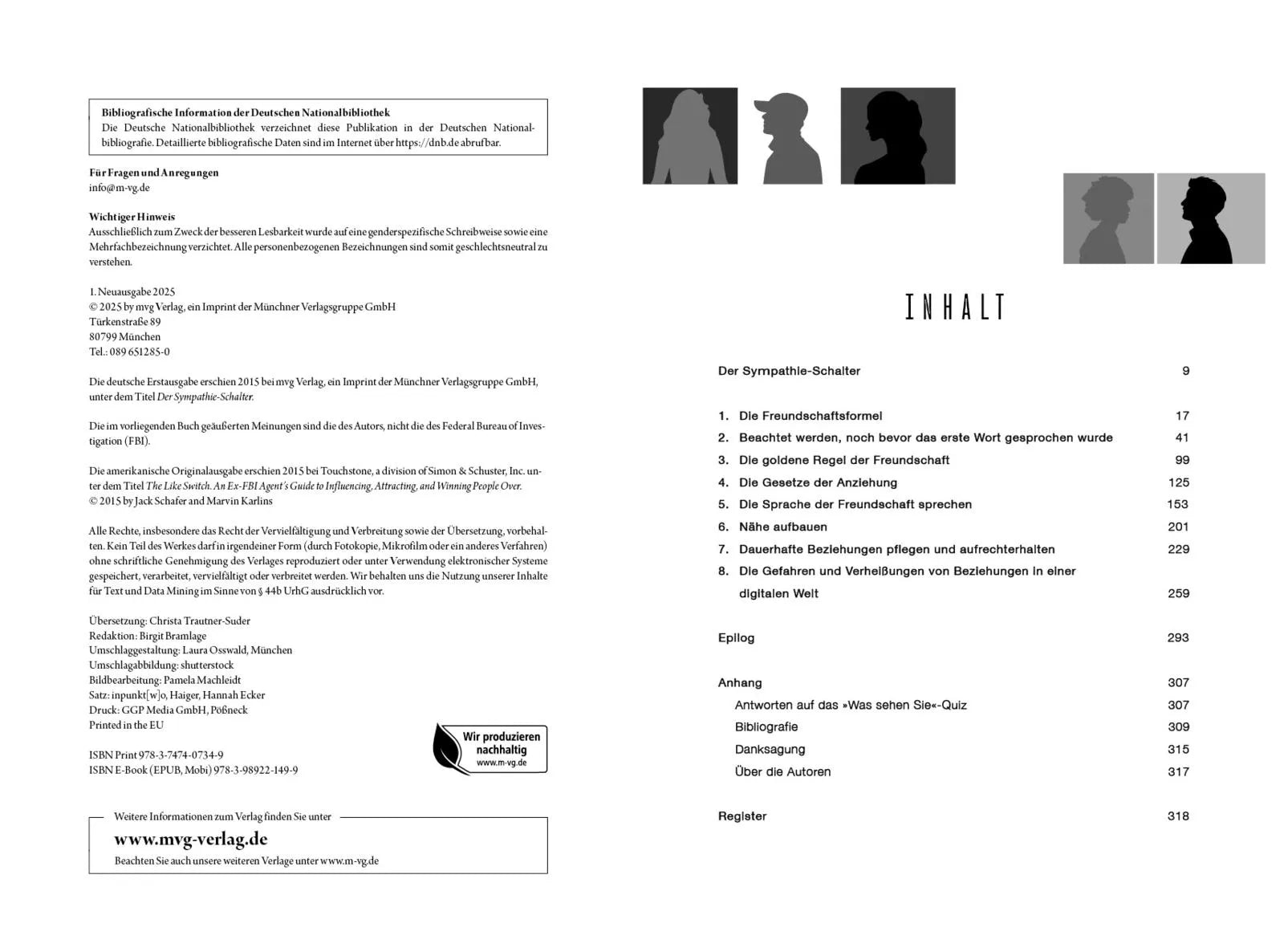 Innenansicht von 'Das Geheimnis sympathischer Menschen' - Taschenbuch