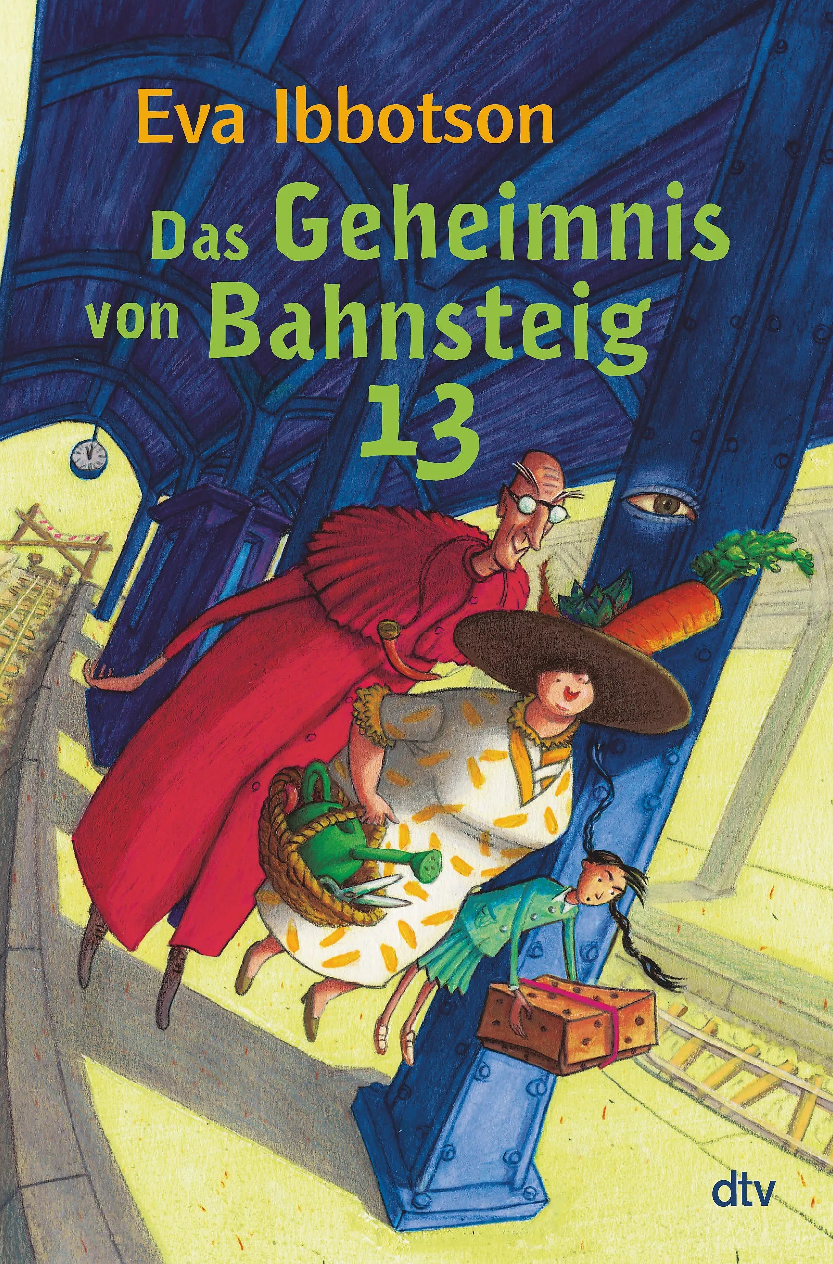 Buchcover von 'Das Geheimnis von Bahnsteig 13' - Gebundene Ausgabe von Eva Ibbotson