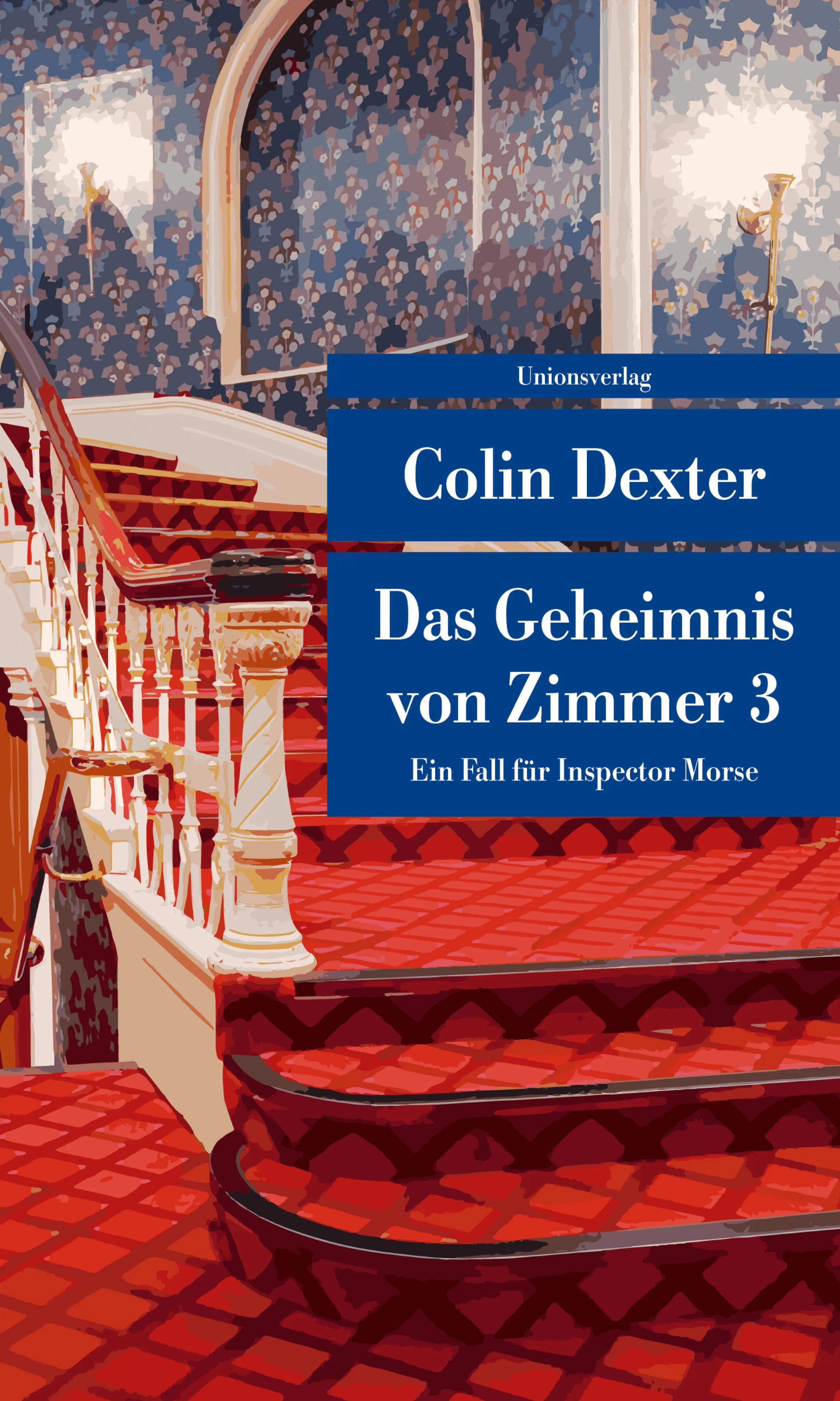 Buchcover von 'Das Geheimnis von Zimmer 3' - Taschenbuch von Colin Dexter