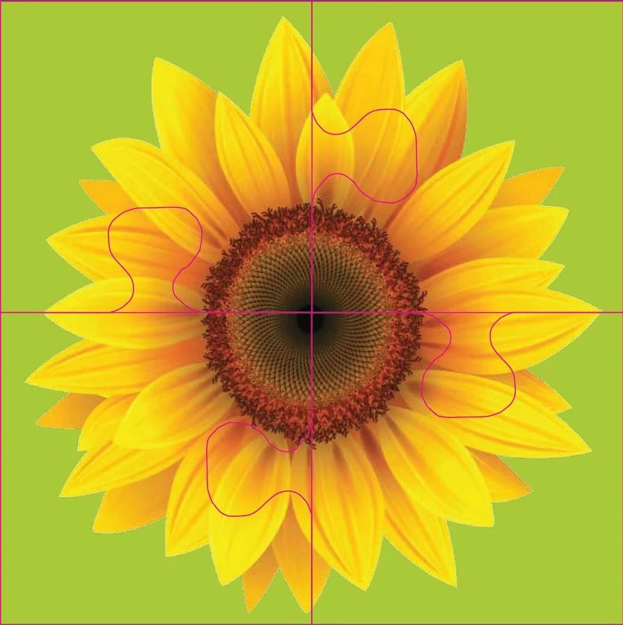 Das "Gelingt-immer"-Puzzle Blumen. Das Puzzle-Spiel für Senioren mit Demenz – Ansicht