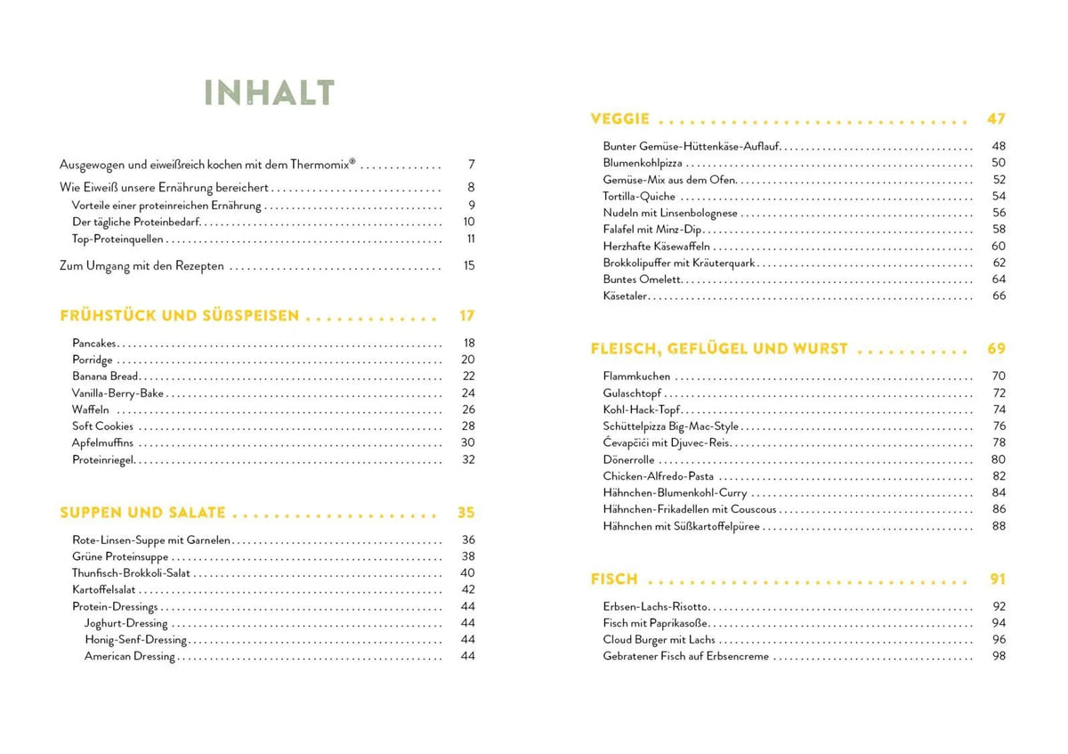 Detailansicht: Das geniale High-Protein-Kochbuch für den Thermomix® (Taschenbuch)