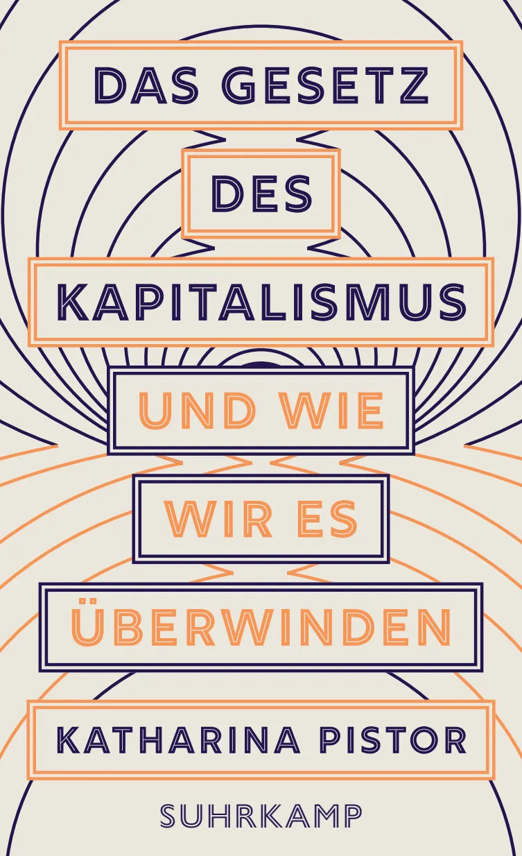 Cover: Das Gesetz des Kapitalismus und wie wir es überwinden (Hardcover) von Katharina Pistor