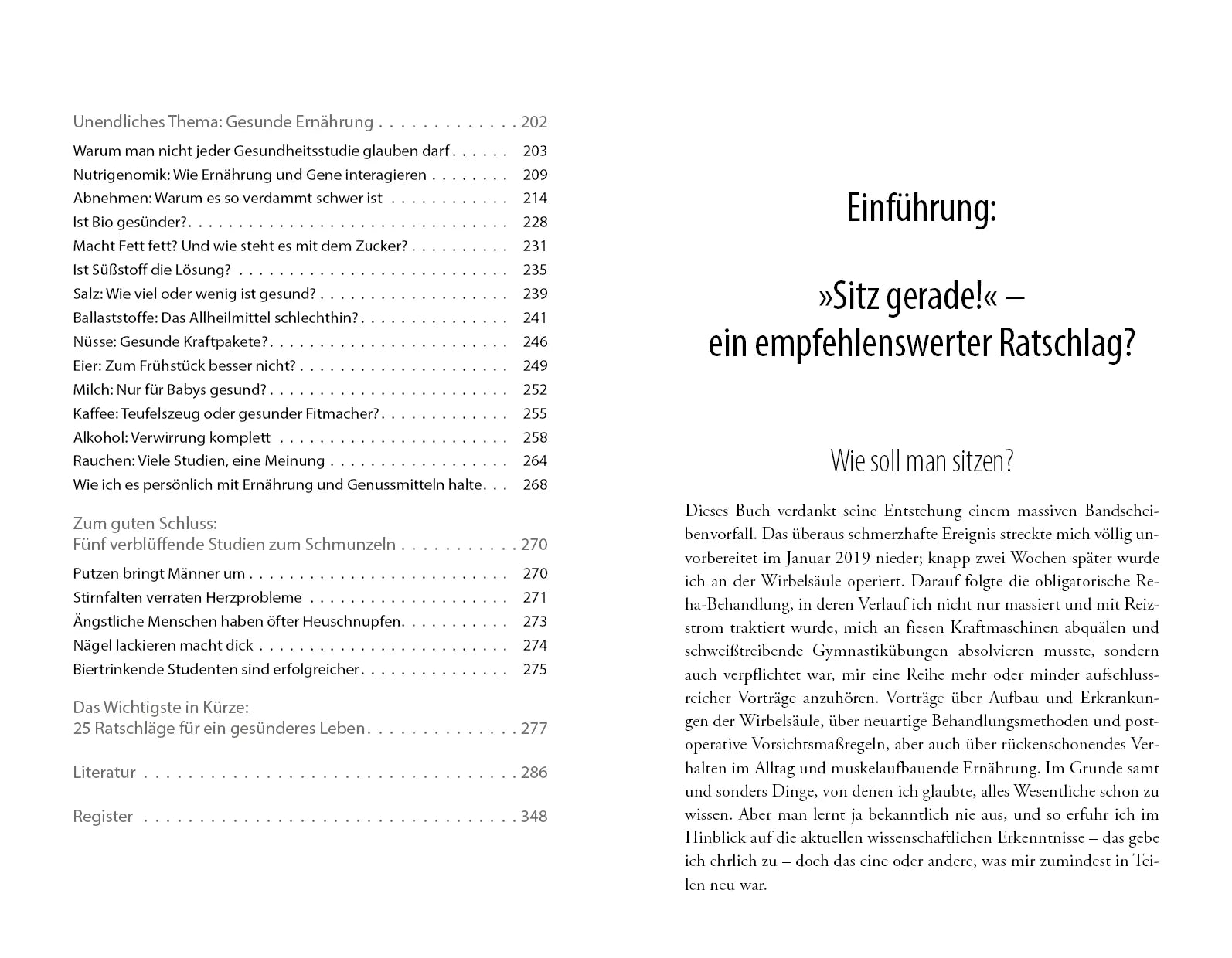 Innenansicht von 'Das Gesundheitsnavi' - Taschenbuch