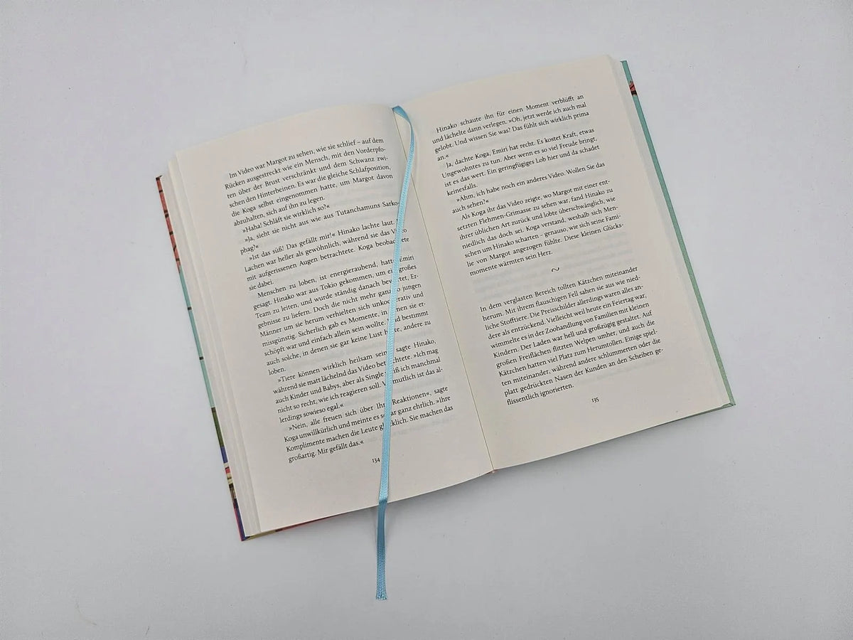 Detailansicht: Das Glück bringt eine Katze (Hardcover)