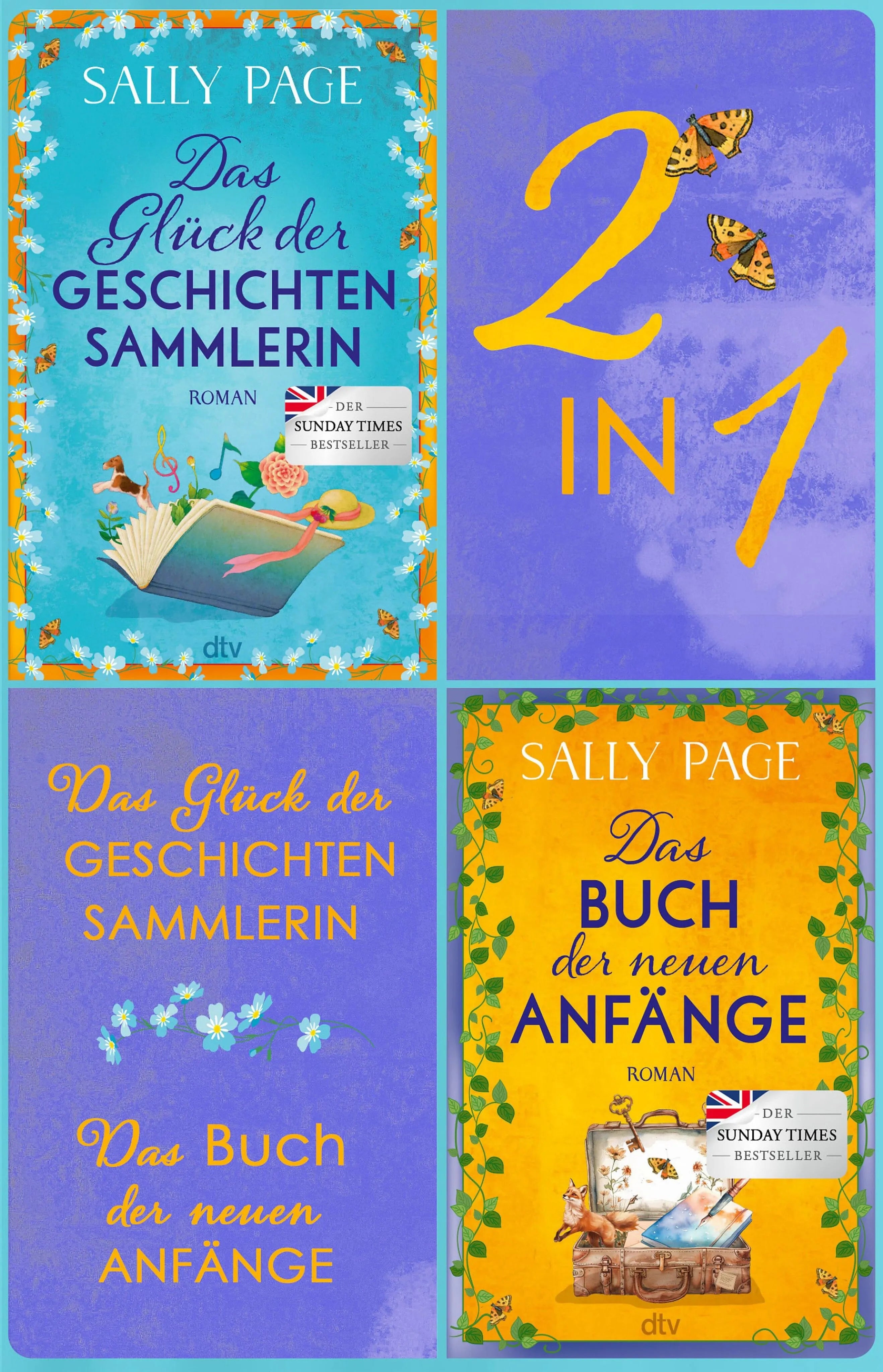 Cover: Das Glück der Geschichtensammlerin - Das Buch der neuen Anfänge (E-Book) von Sally Page