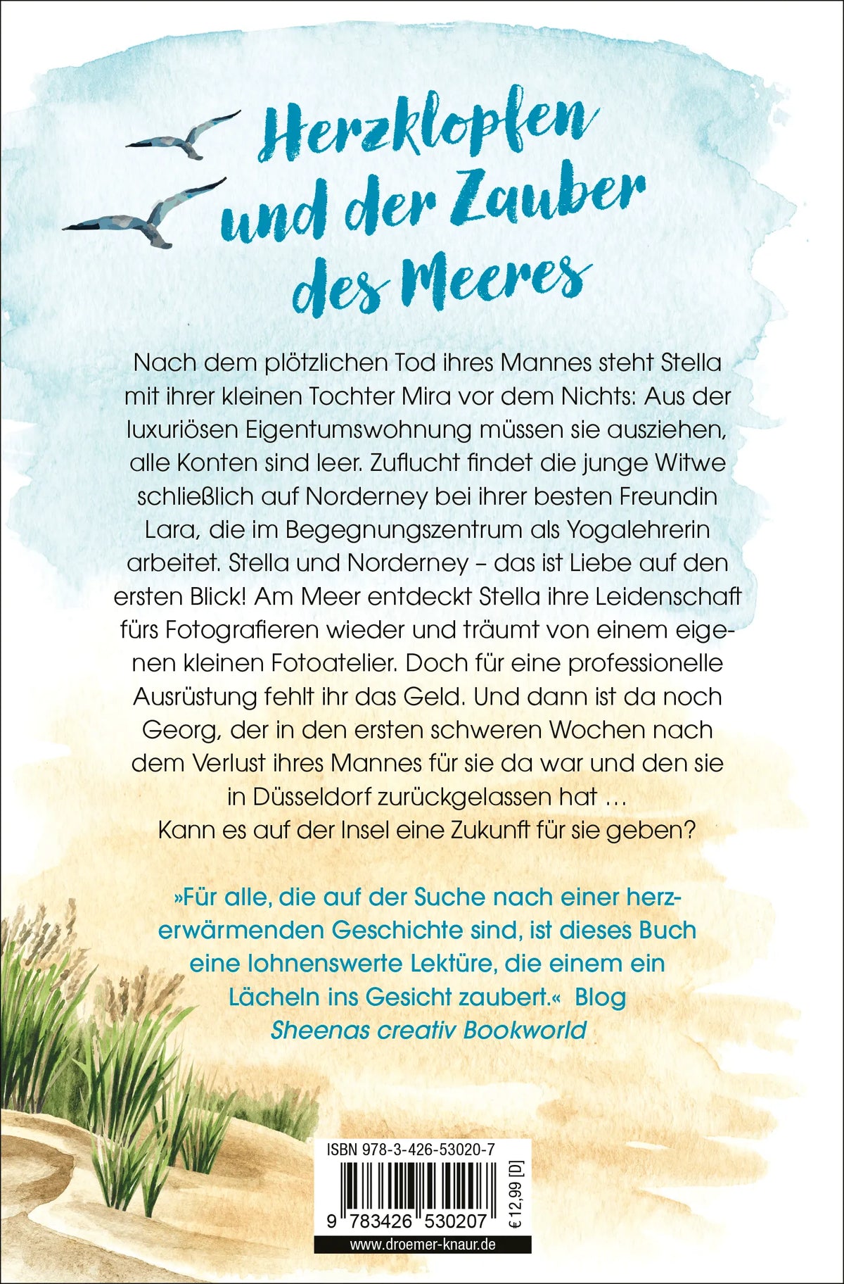 Rückseite: Das Glücksatelier am Meer (Taschenbuch)