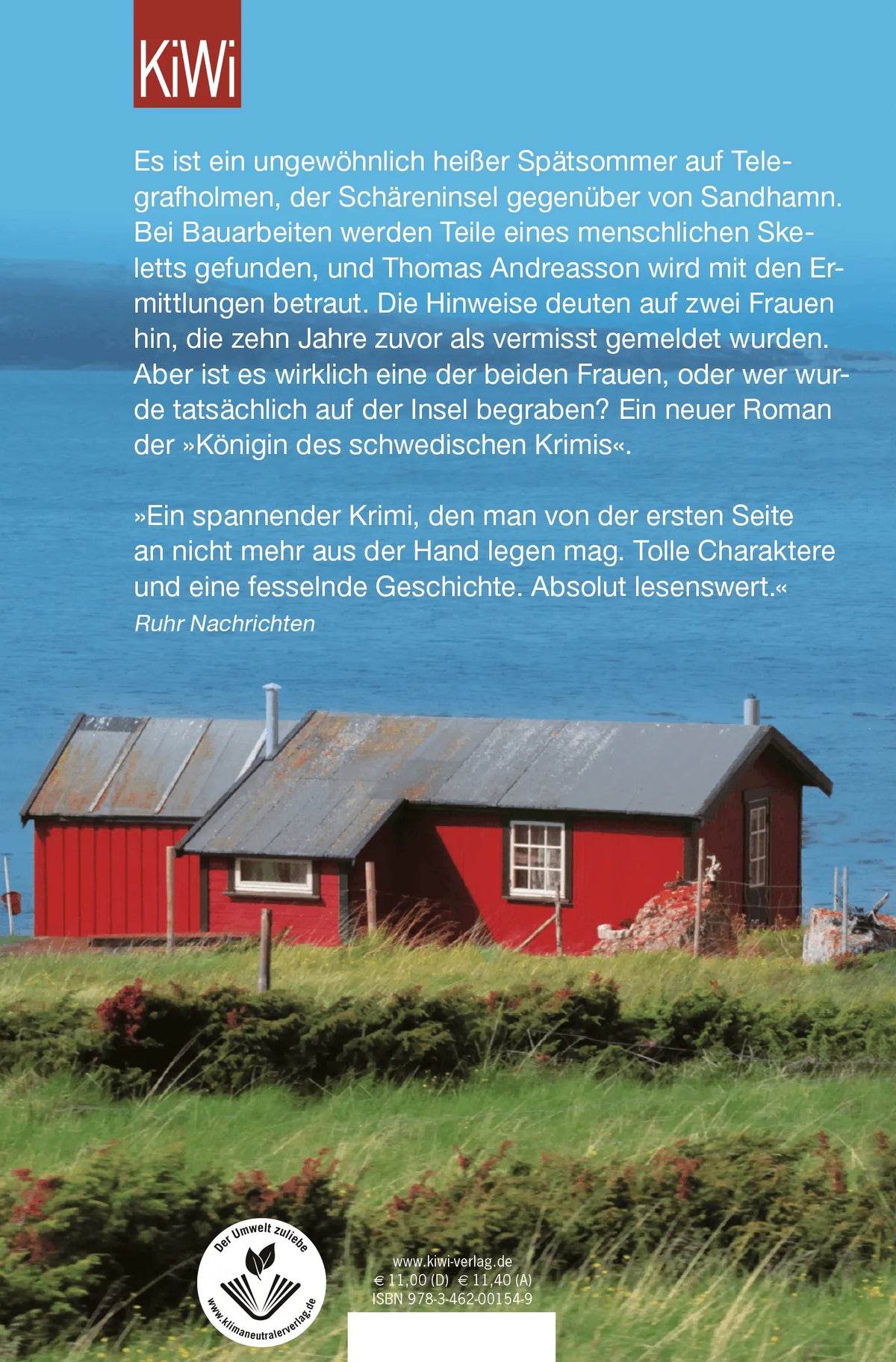 Rückseite: Das Grab in den Schären (Taschenbuch)