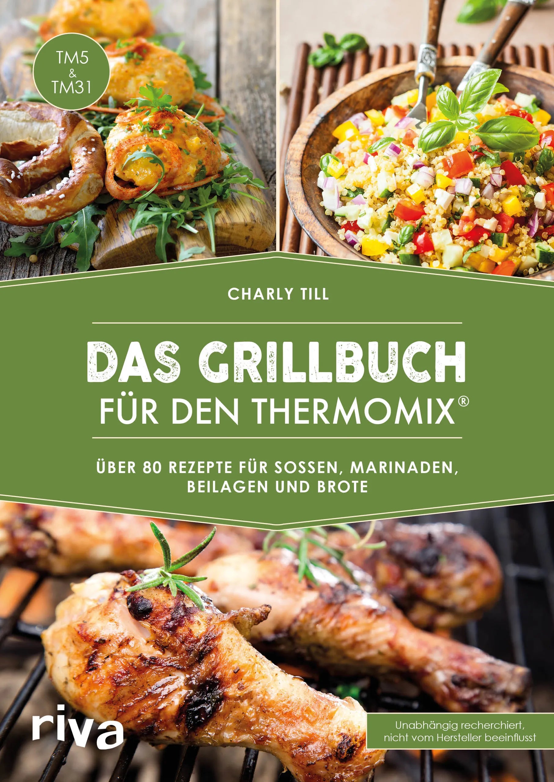 Buchcover von 'Das Grillbuch für den Thermomix®' - Taschenbuch von Charly Till