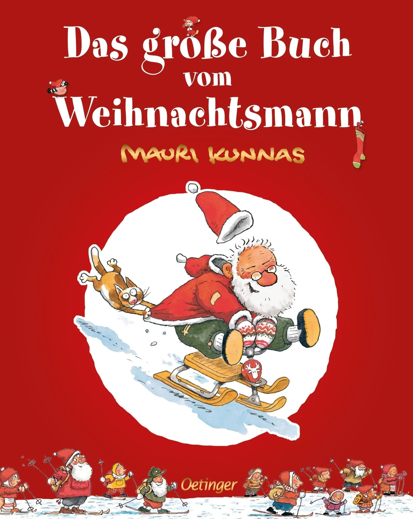 Buchcover von 'Das große Buch vom Weihnachtsmann' - Gebundene Ausgabe von Mauri Kunnas