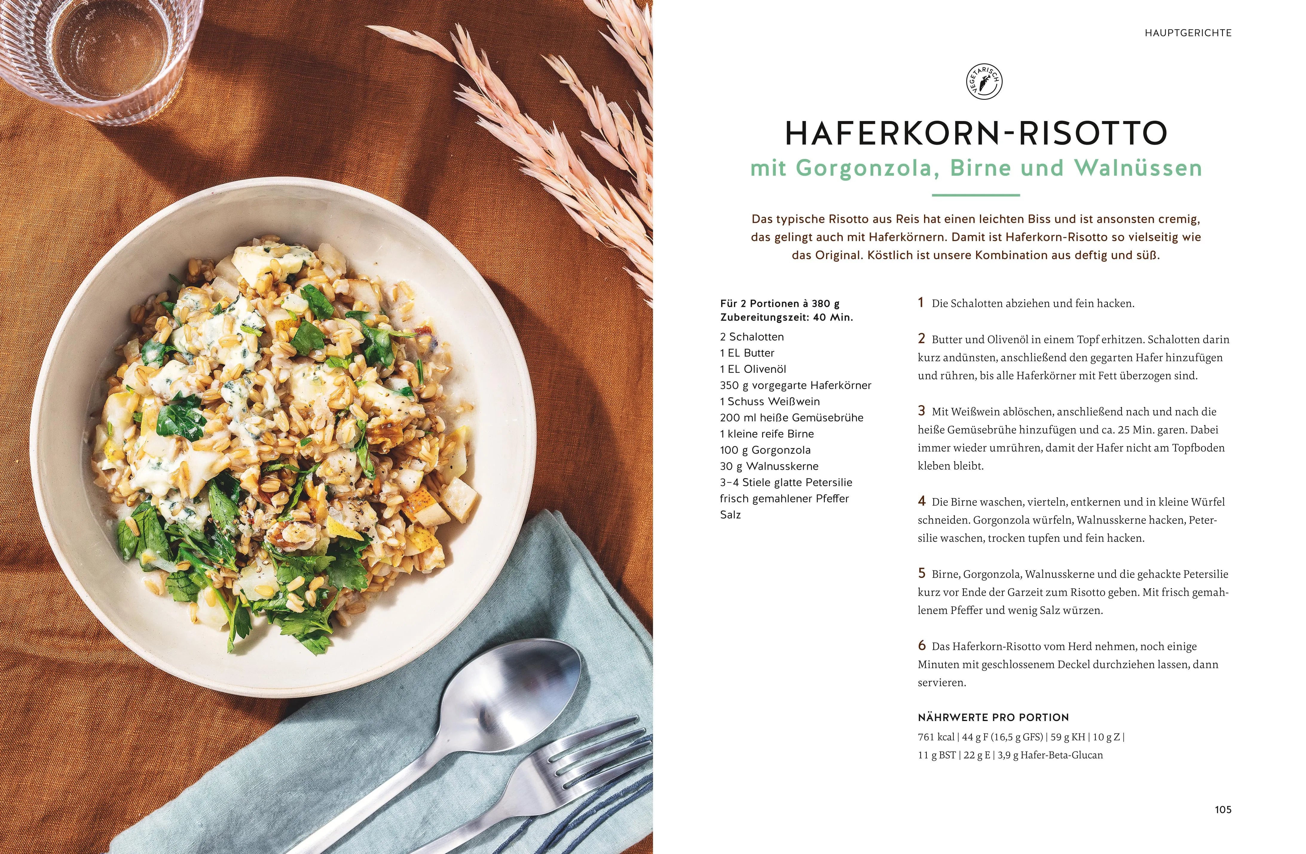 Produktansicht: Das große Haferkorn-Kochbuch (Gebundene Ausgabe)