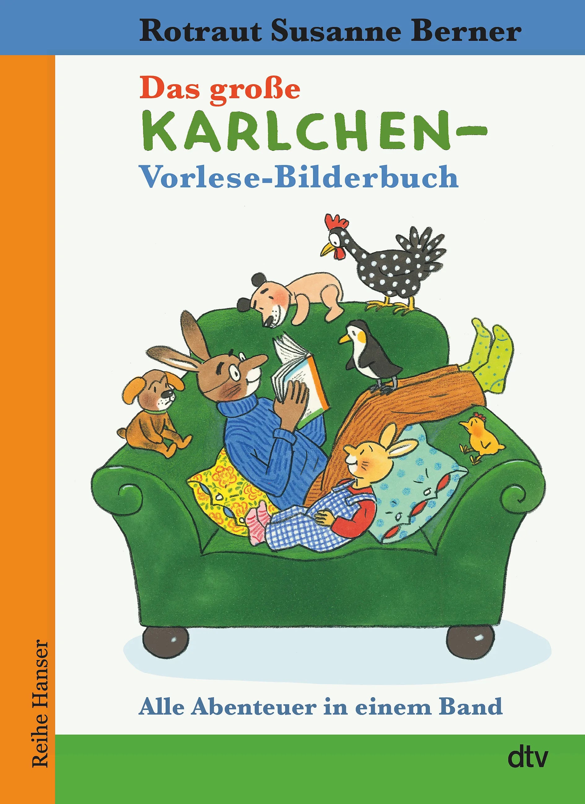 Buchcover von 'Das große Karlchen-Vorlese-Bilderbuch Alle Abenteuer in einem Band' - Taschenbuch von Rotraut Susanne Berner