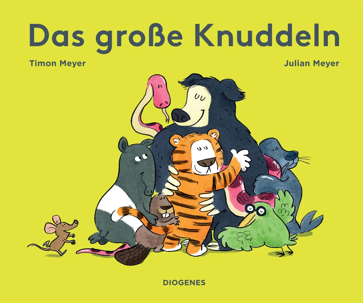 Buchcover von 'Das große Knuddeln' - Gebundene Ausgabe von Timon Meyer