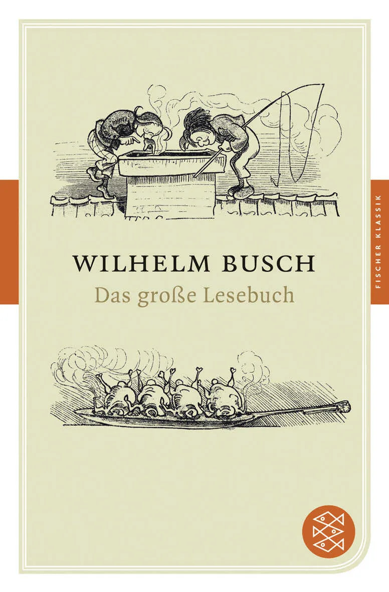 Buchcover von 'Das große Lesebuch' - Taschenbuch von Wilhelm Busch