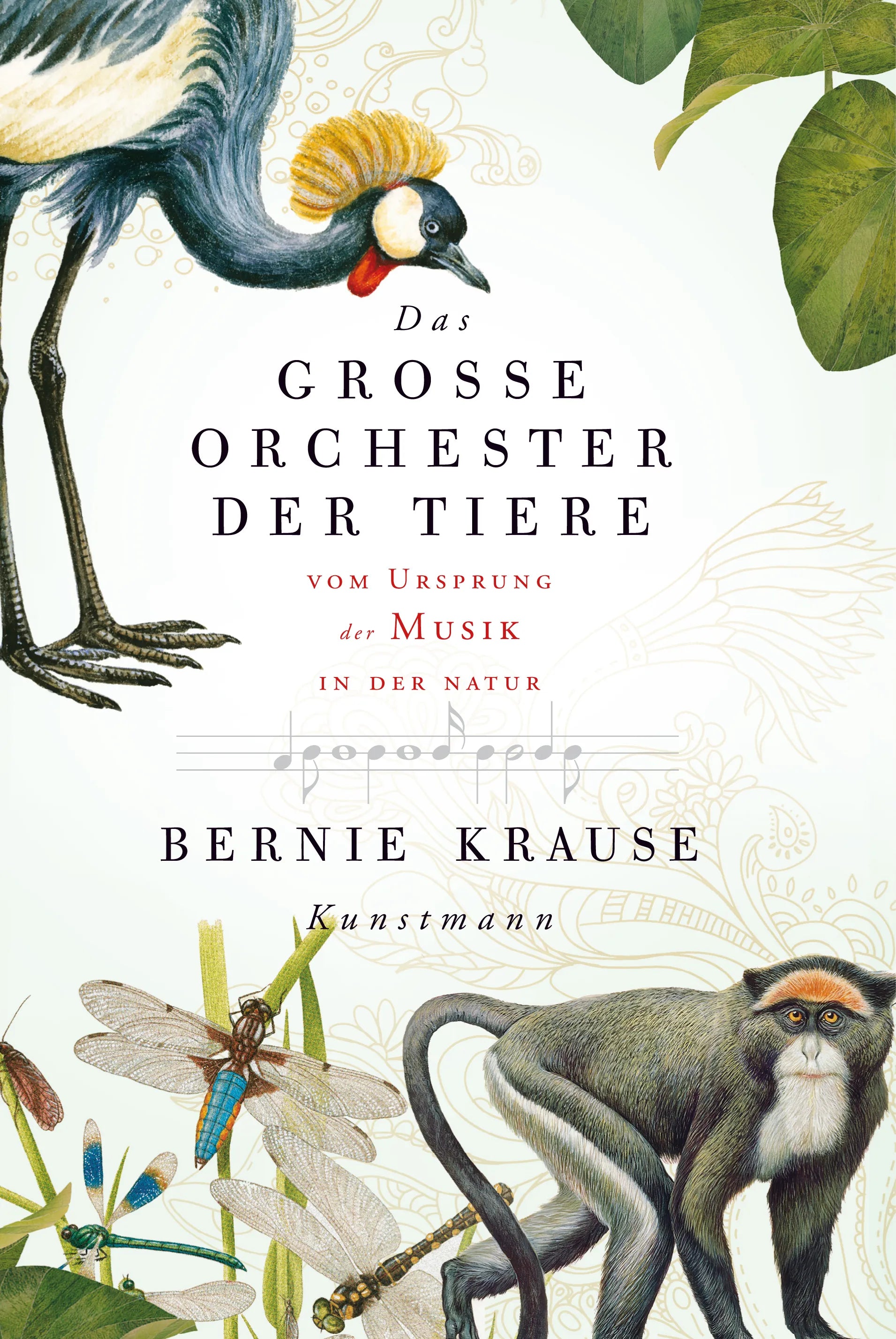 Buchcover von 'Das große Orchester der Tiere' - Gebundene Ausgabe von Bernie Krause