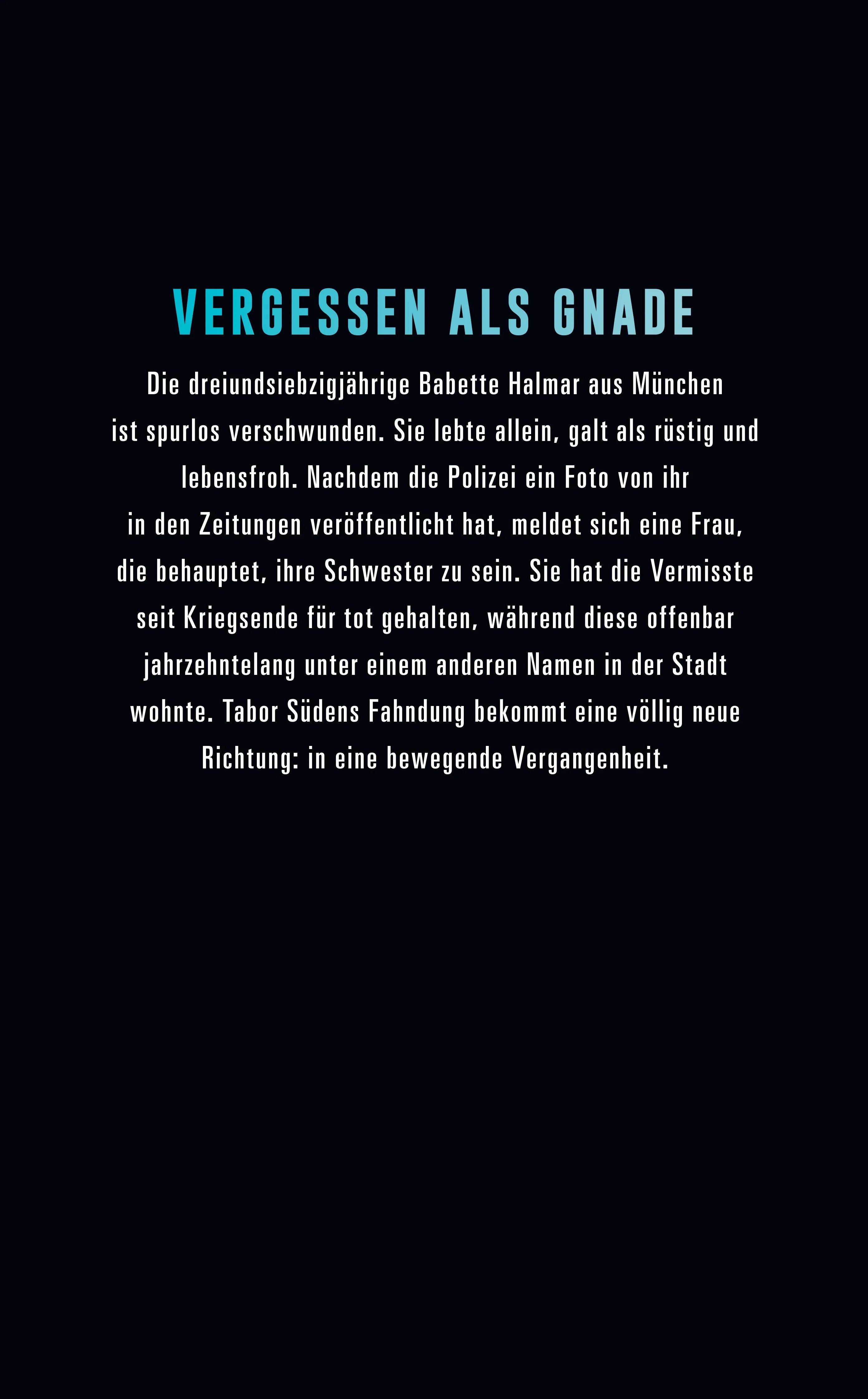 Buchrückseite von 'Das grüne Haar des Todes' mit Klappentext - Taschenbuch