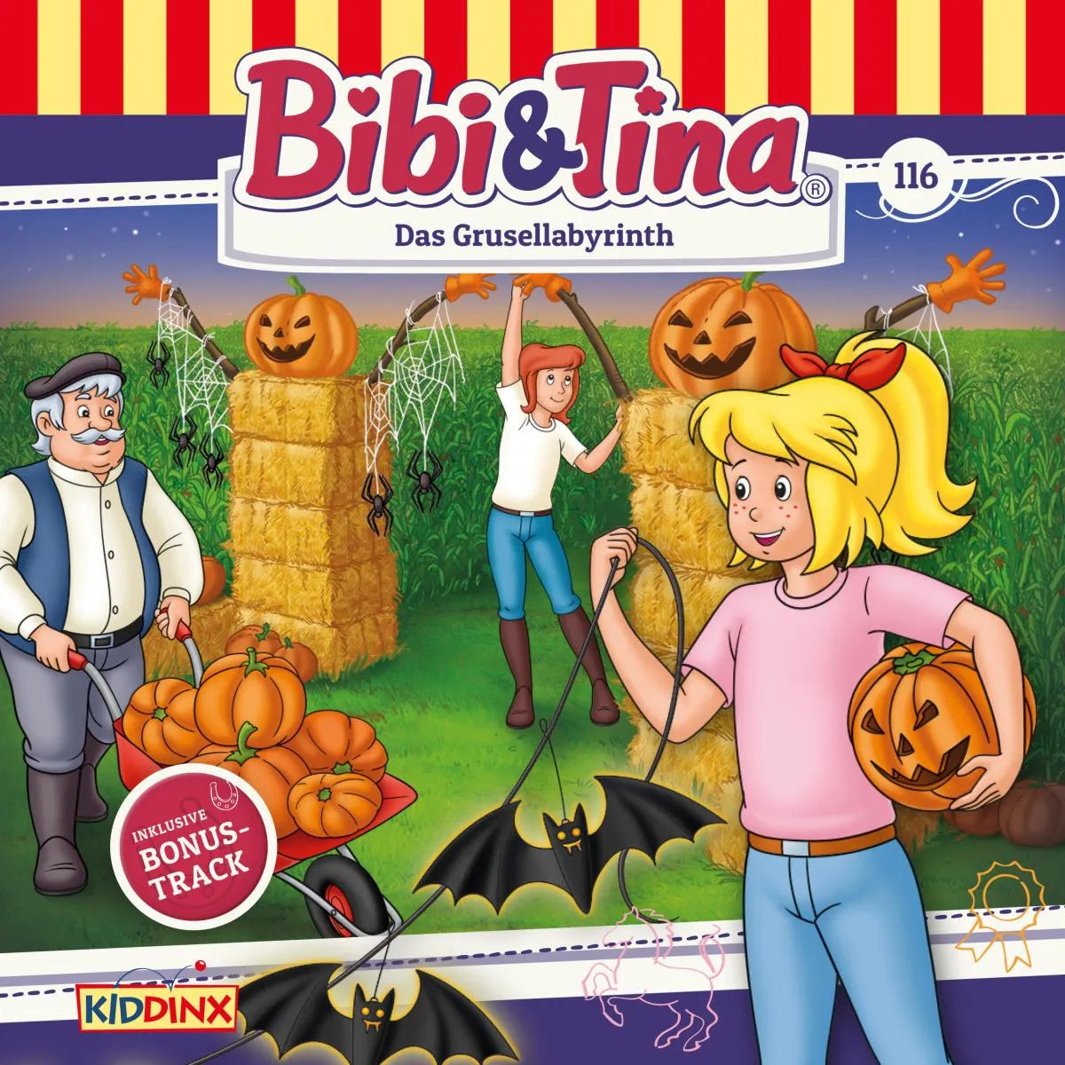 Cover: Das Grusellabyrinth (Hörbuch Download) von Anna Haslehner