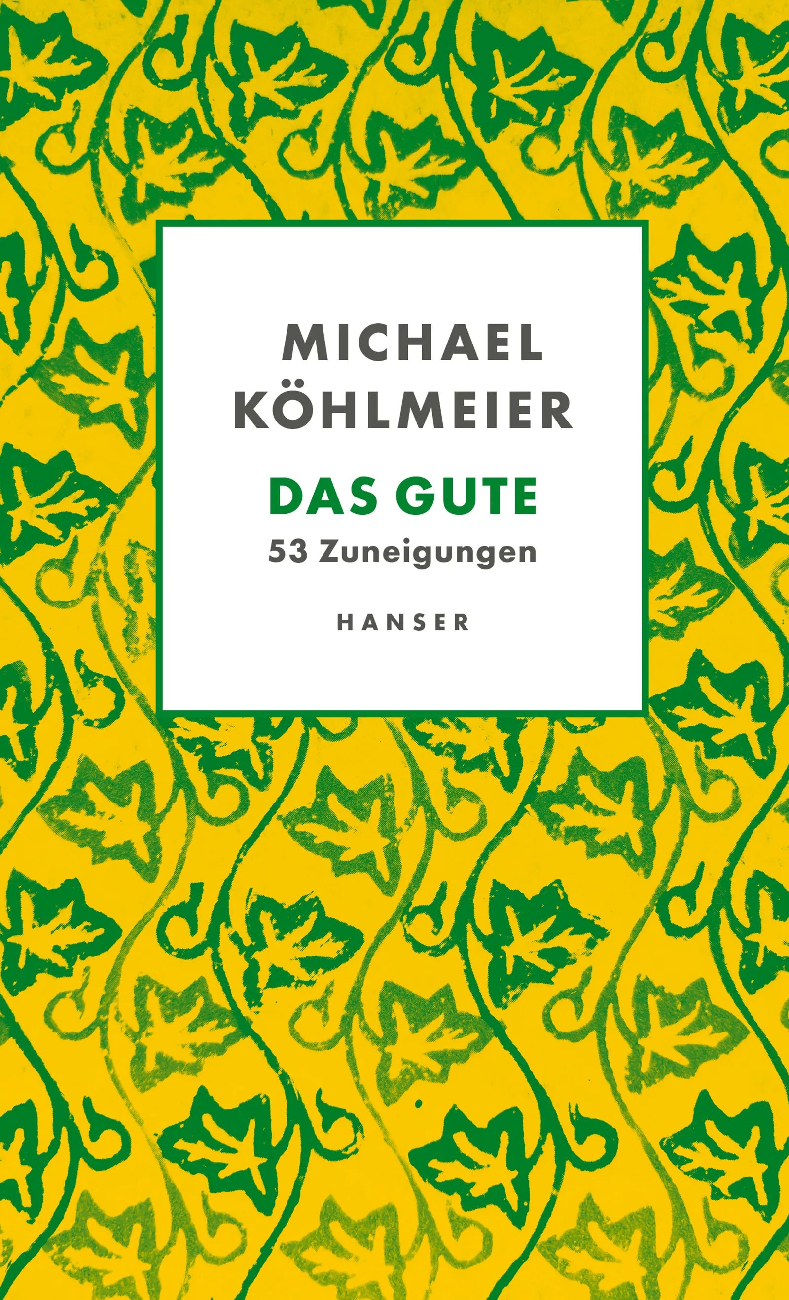 Cover: Das Gute (E-Book) von Michael Köhlmeier