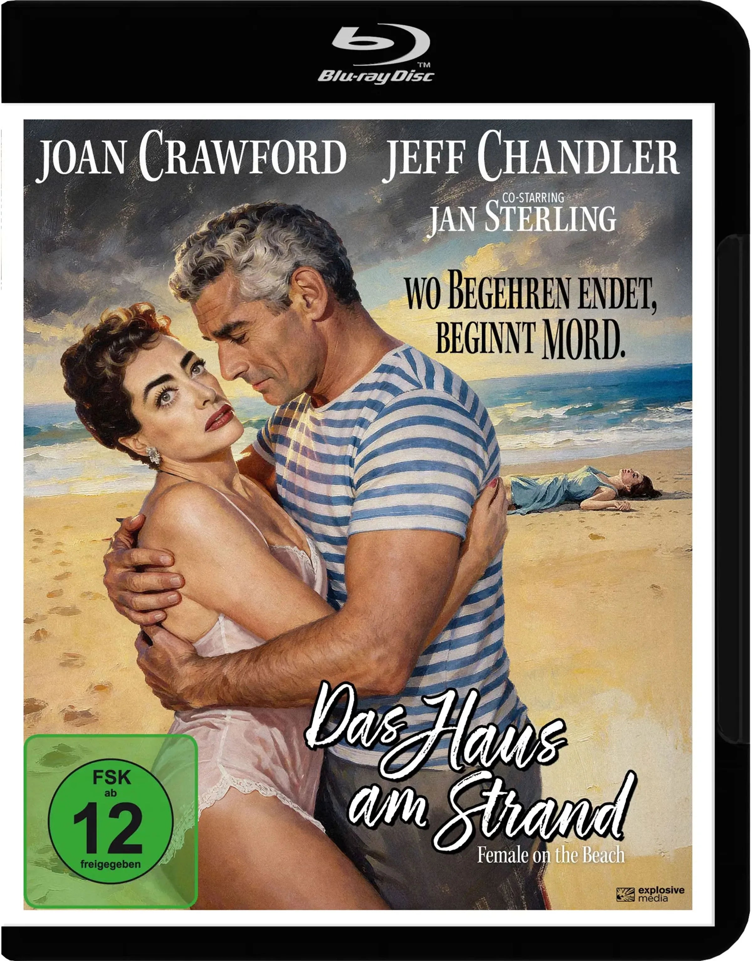Blu-ray-Cover: Das Haus am Strand. Regie: Joseph Pevney