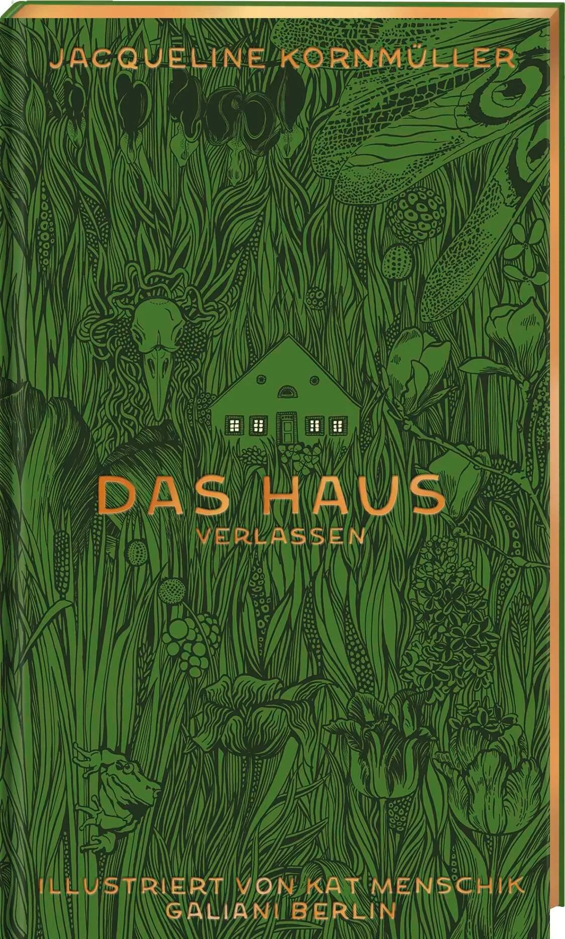 Cover: Das Haus verlassen (Hardcover) von Kat Menschik