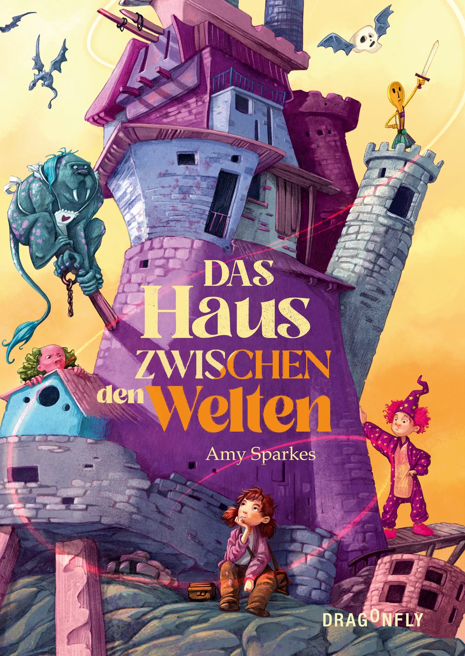 Buchcover von 'Das Haus zwischen den Welten' - Gebundene Ausgabe von Amy Sparkes