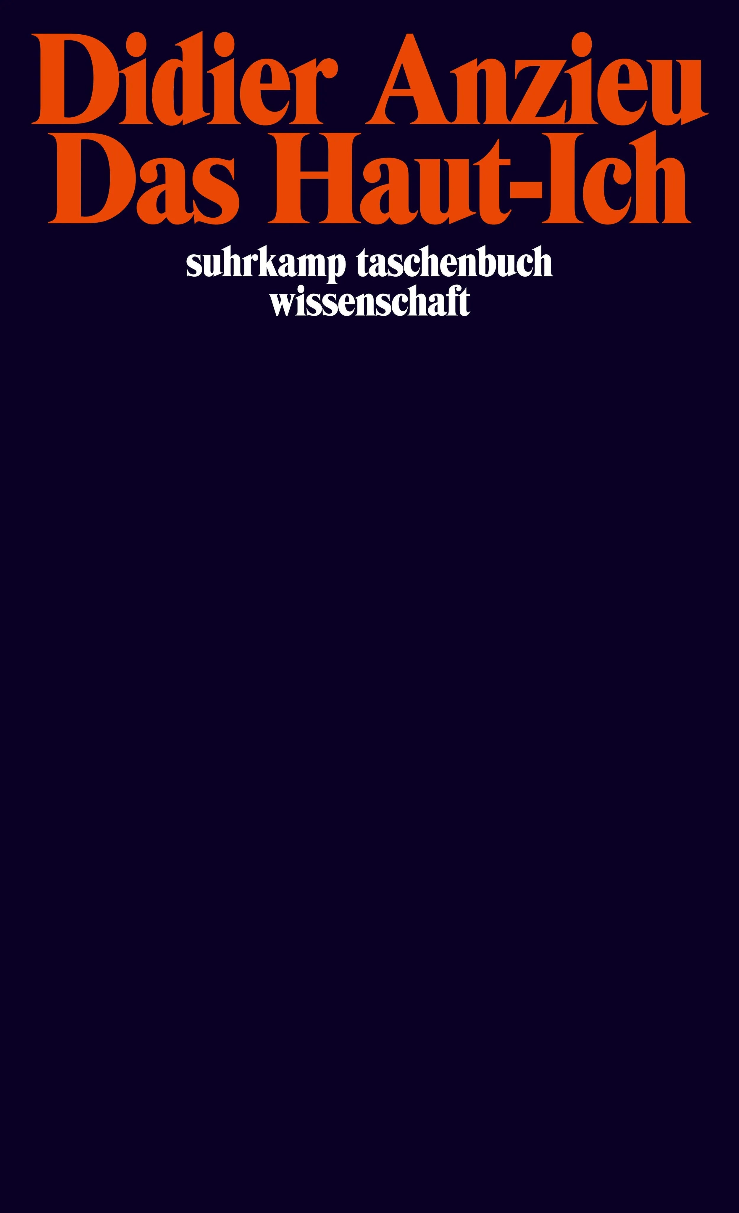 Buchcover von 'Das Haut-Ich' - Taschenbuch von Didier Anzieu