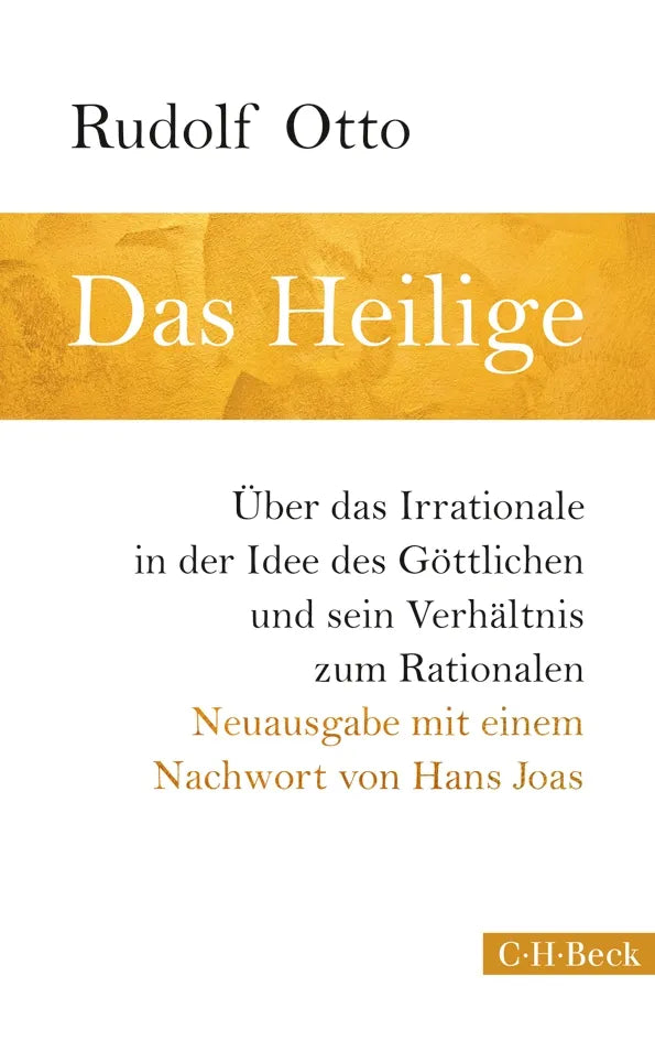 Buchcover von 'Das Heilige' - Taschenbuch von Rudolf Otto