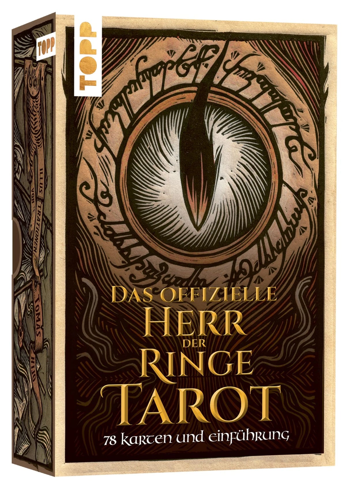 Kartendeck: Das Herr der Ringe-Tarot. Das offizielle Tarot-Deck zu Tolkiens legendärem Mittelerde-Epos
