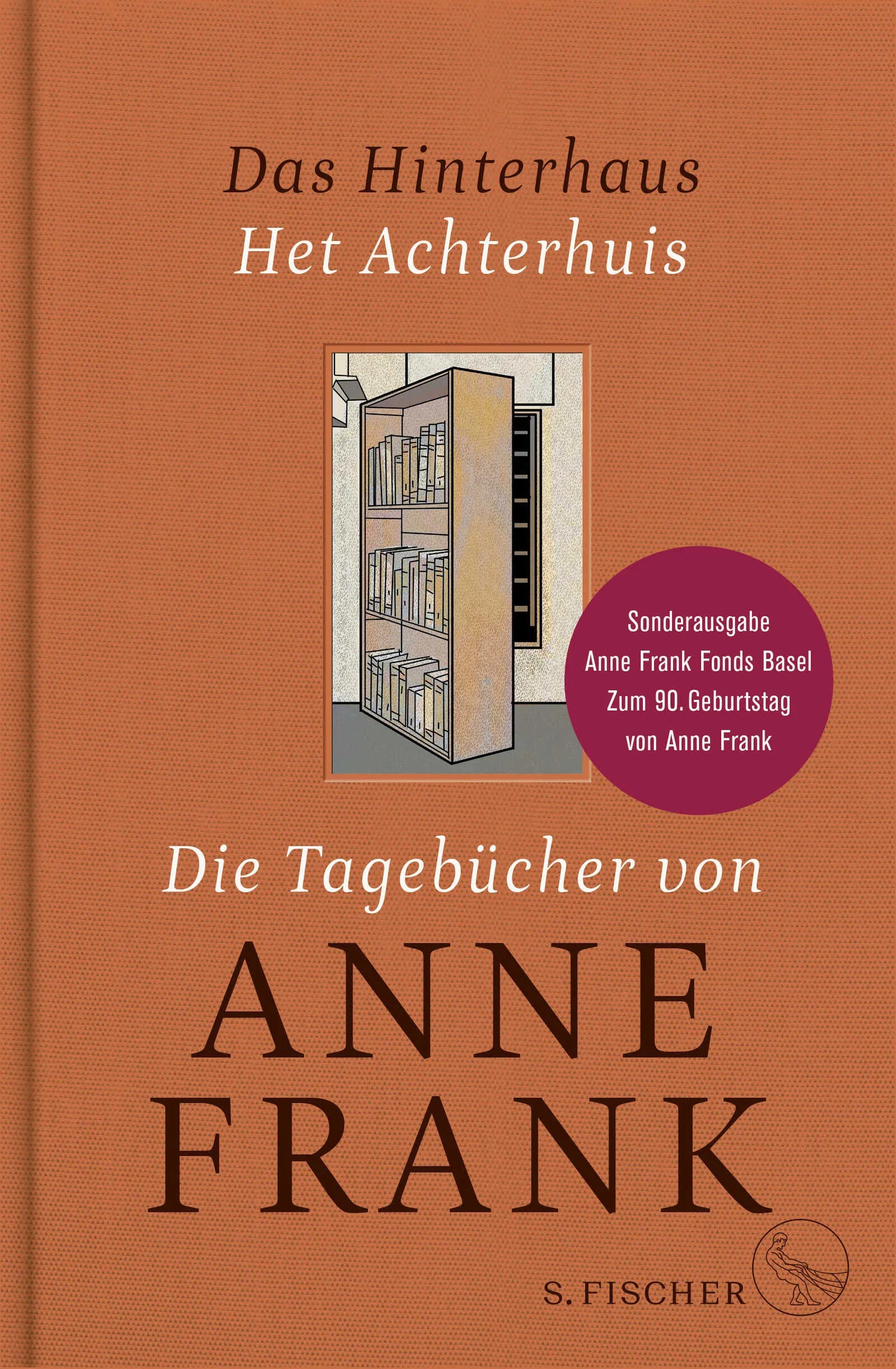 Buchcover von 'Das Hinterhaus – Het Achterhuis' - Gebundene Ausgabe von Anne Frank