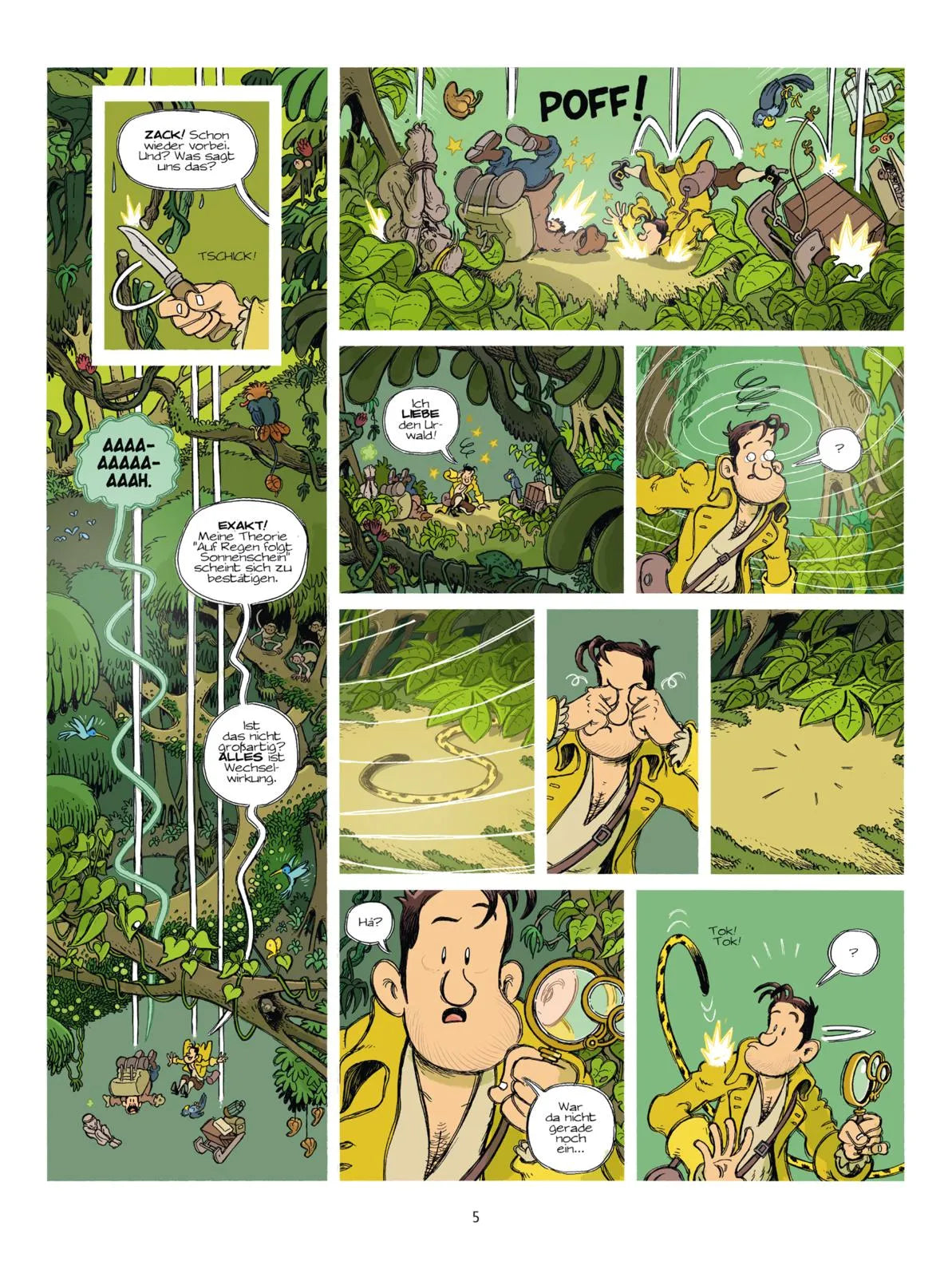 Produktansicht: Das Humboldt-Tier – Ein Marsupilami-Abenteuer (Gebundene Ausgabe)