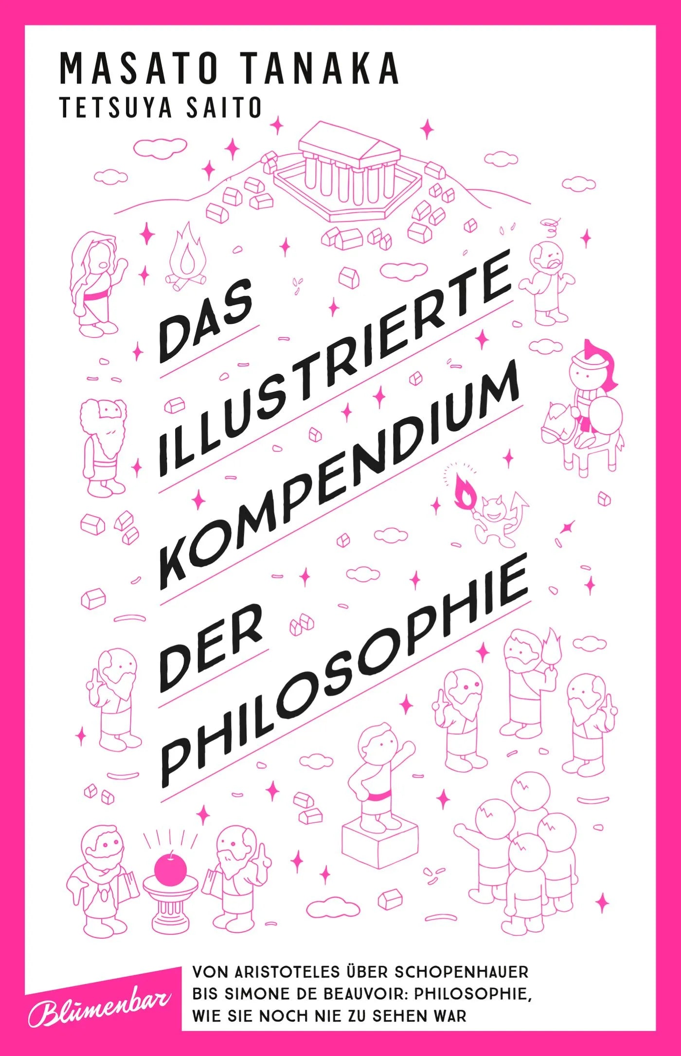 Buchcover von 'Das illustrierte Kompendium der Philosophie' - Gebundene Ausgabe von Masato Tanaka