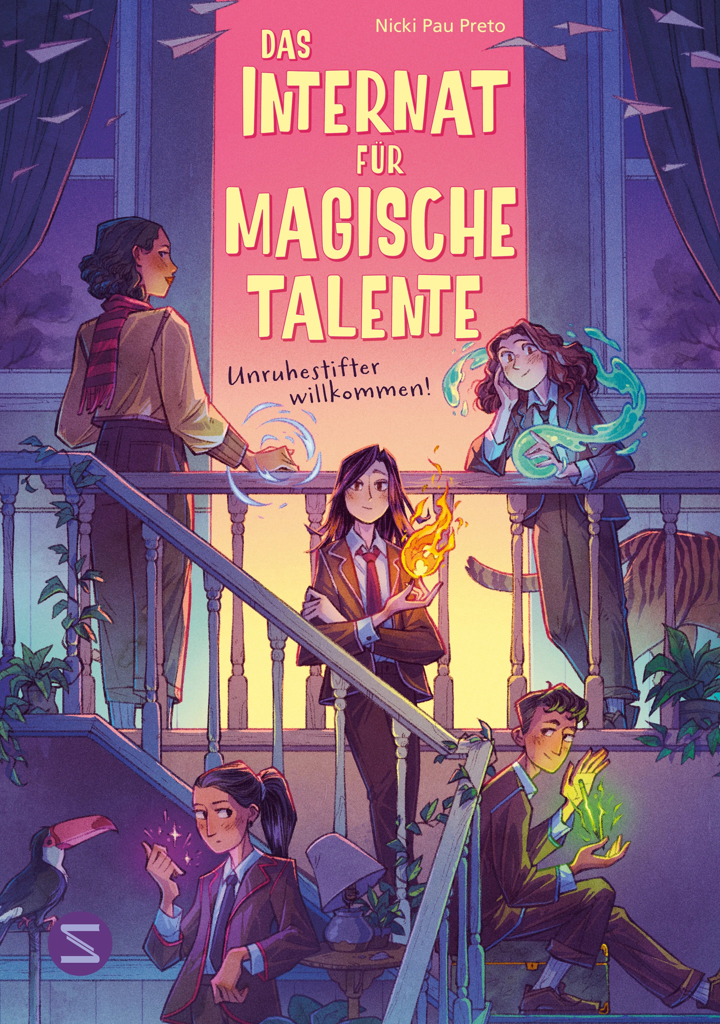 Buchcover von 'Das Internat für magische Talente. Unruhestifter willkommen!' - Gebundene Ausgabe von Nicki Pau Preto