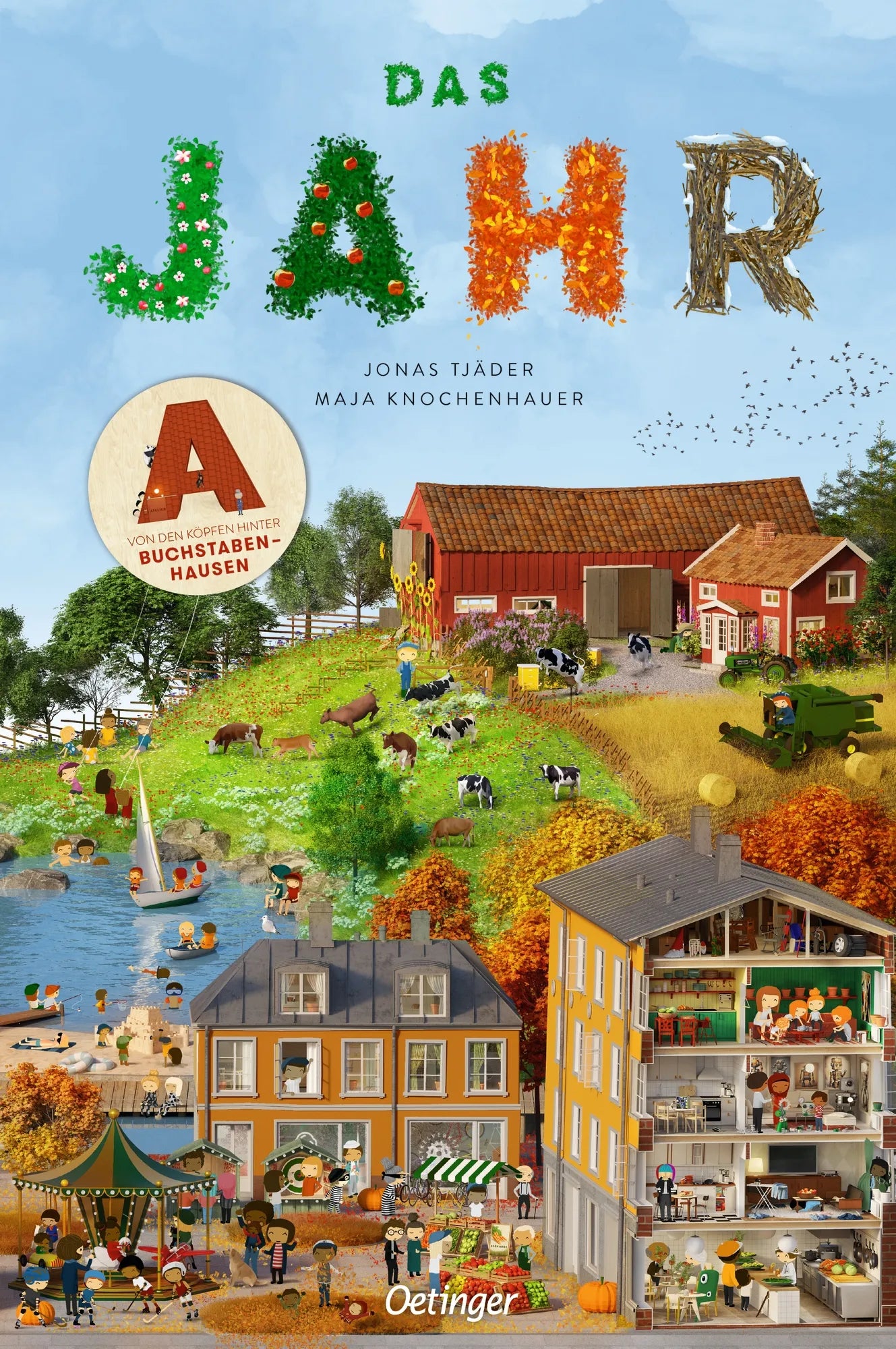 Buchcover von 'Das Jahr' - Gebundene Ausgabe von Maja Knochenhauer