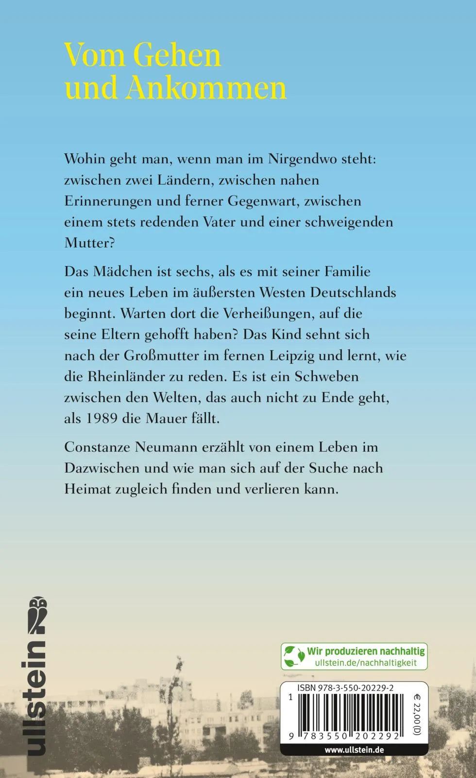 Rückseite: Das Jahr ohne Sommer (Hardcover)