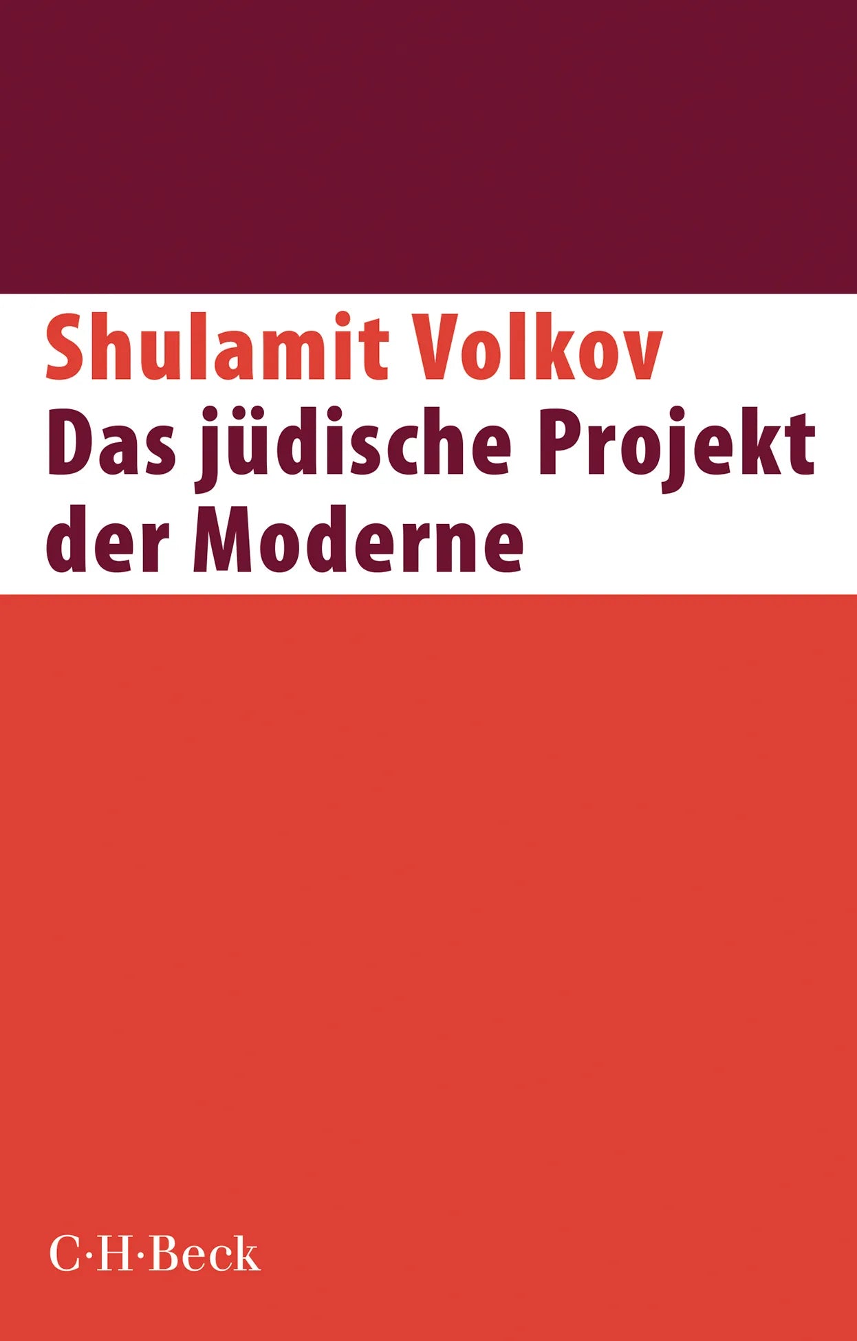 Buchcover von 'Das jüdische Projekt der Moderne' - Taschenbuch von Shulamit Volkov