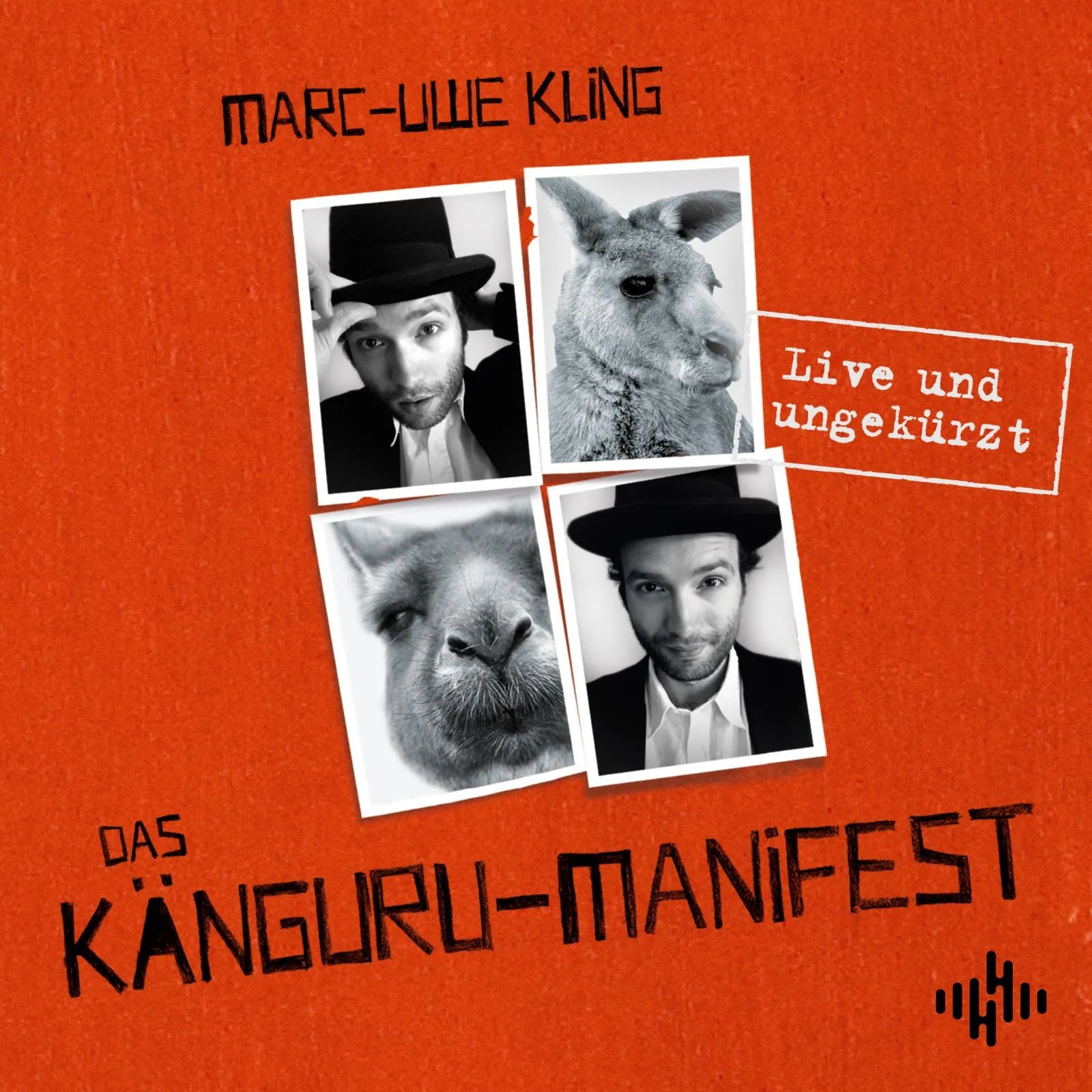 Buchcover von 'Das Känguru-Manifest' - Hörbuch (CD) von Marc-Uwe Kling