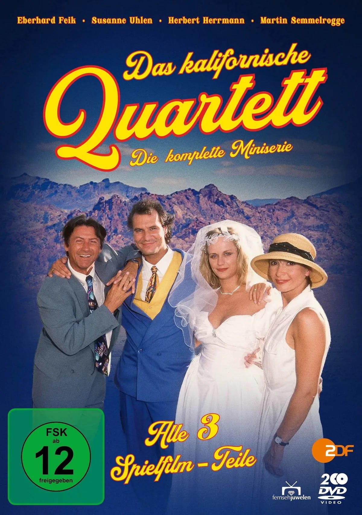 Das kalifornische Quartett - Die komplette Minis - DVD