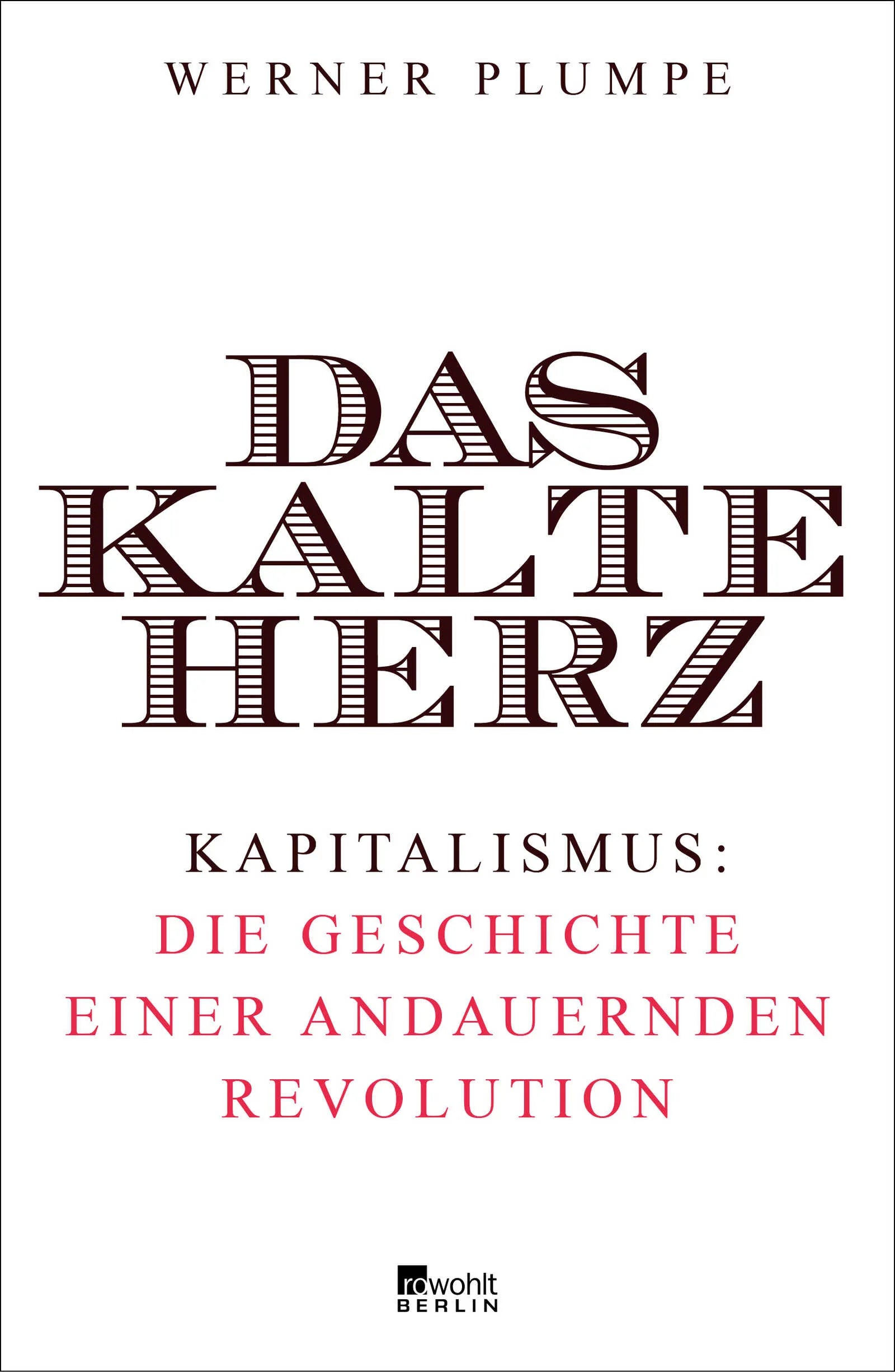 Buchcover von 'Das kalte Herz' - Gebundene Ausgabe von Werner Plumpe