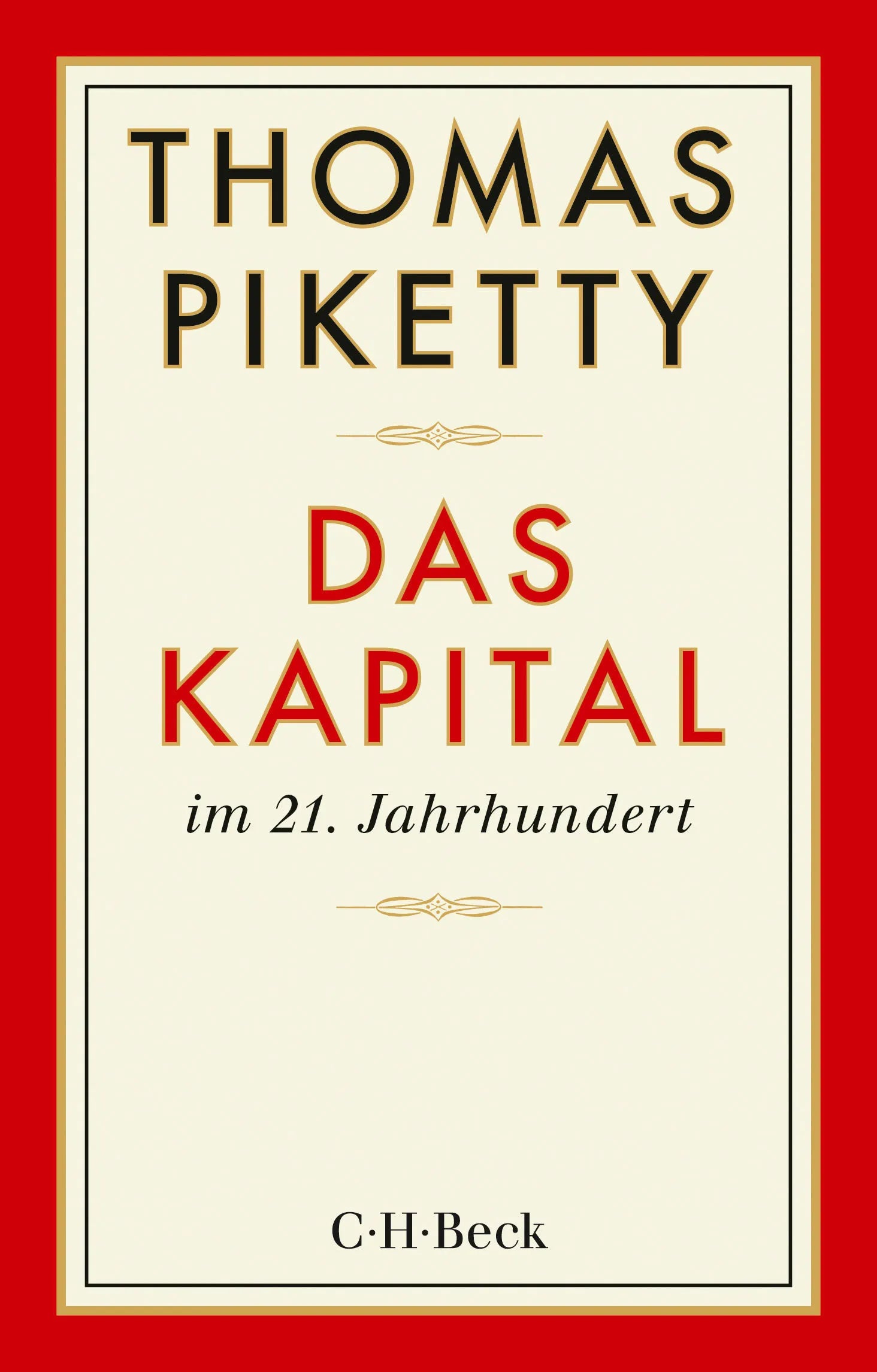 Buchcover von 'Das Kapital im 21. Jahrhundert' - Taschenbuch von Thomas Piketty