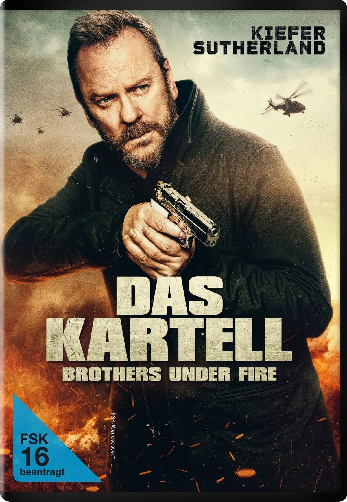 DVD-Cover: Das Kartell - Brothers under Fire. Regie: Justin Chadwick