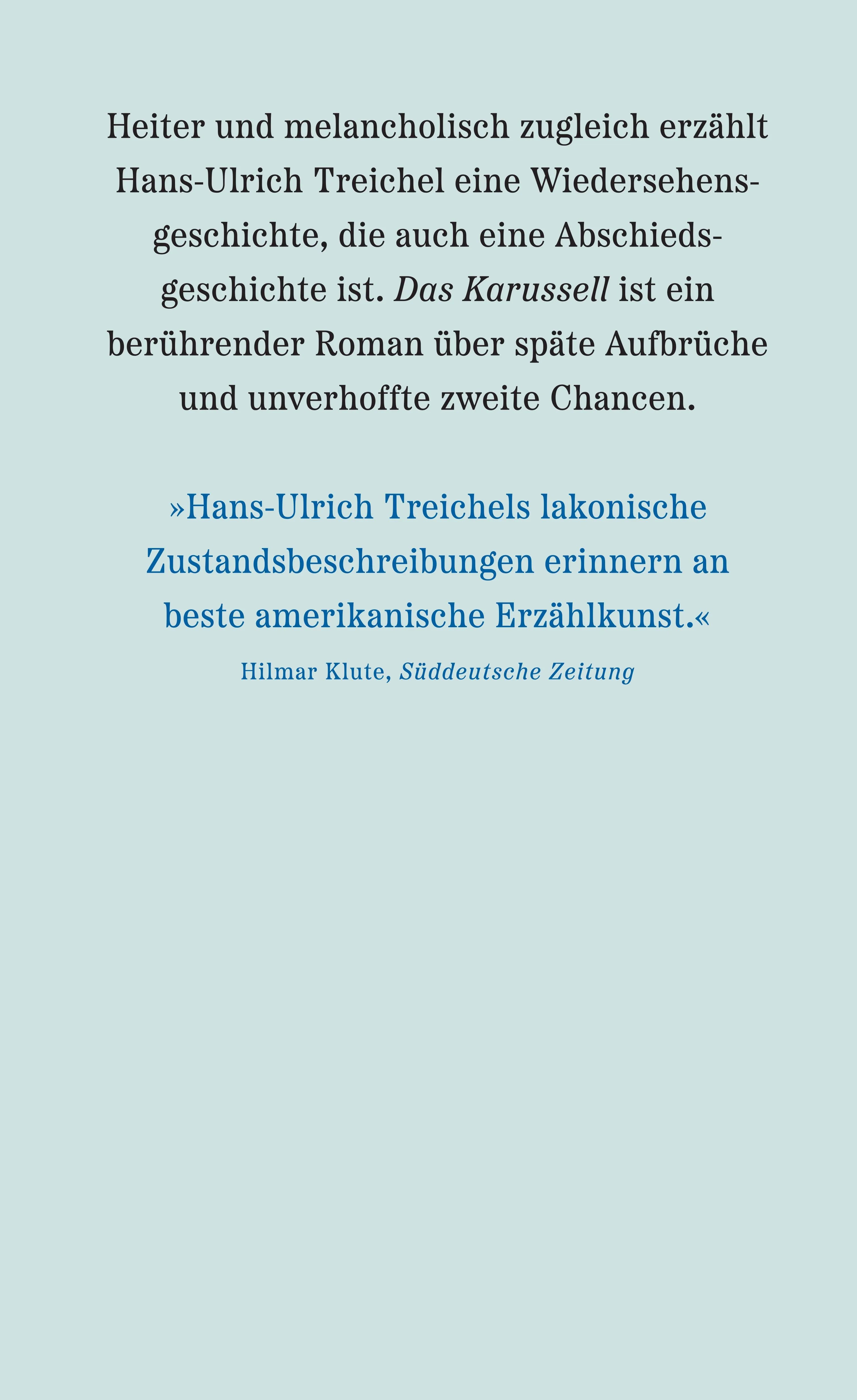 Rückseite: Das Karussell (Hardcover)