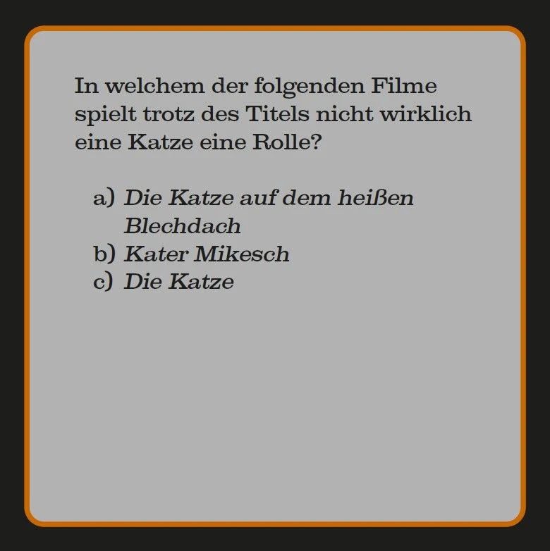 Das Katzen-Quiz (Neuauflage) – Ansicht