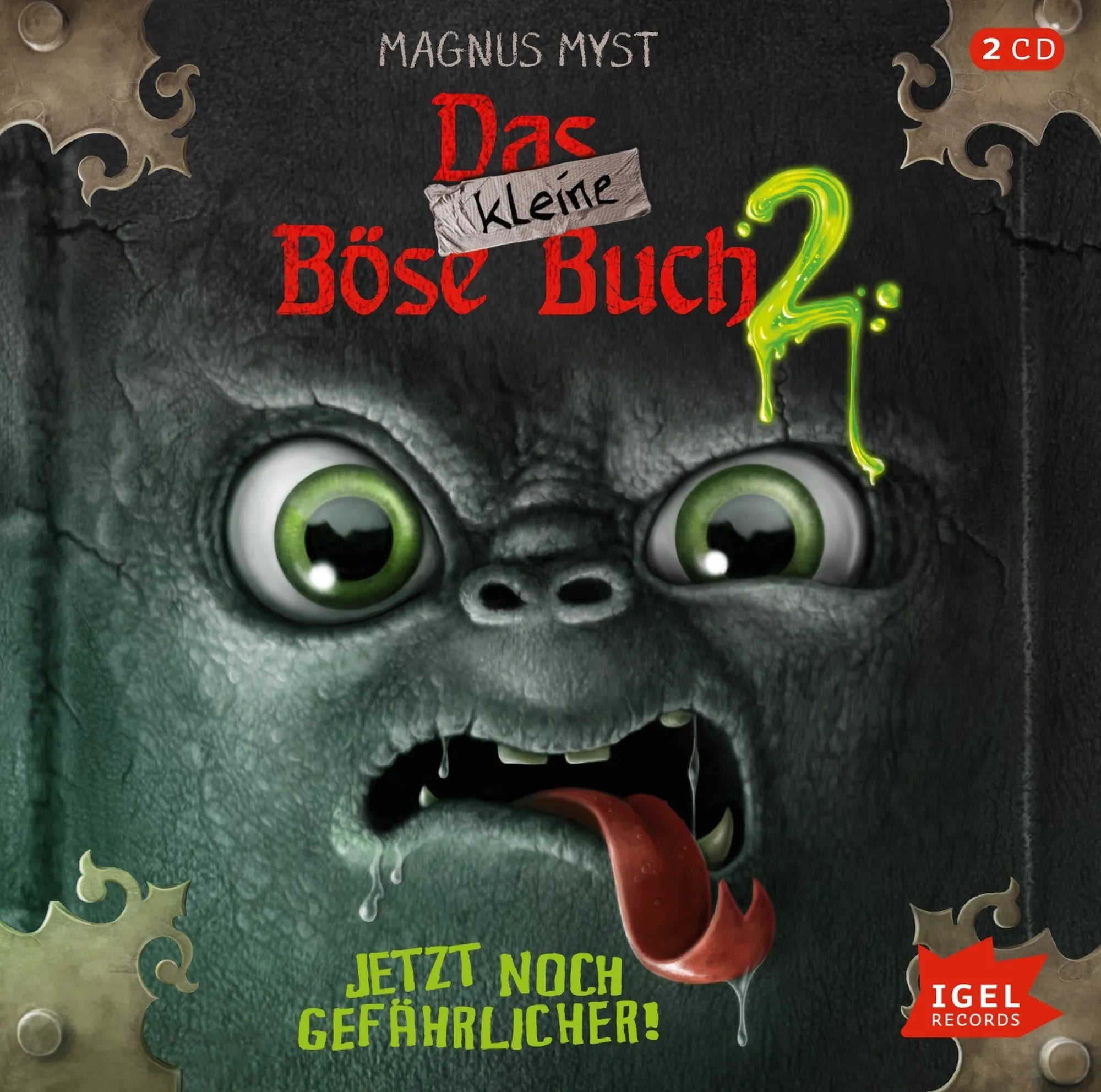 Buchcover von 'Das kleine Böse Buch 2. Jetzt noch gefährlicher' - Hörbuch (CD) von Magnus Myst