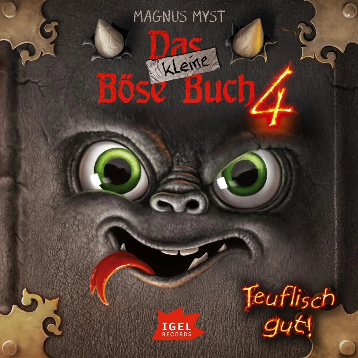 Cover: Das kleine Böse Buch 4. Teuflisch gut (Hörbuch Download) von Magnus Myst