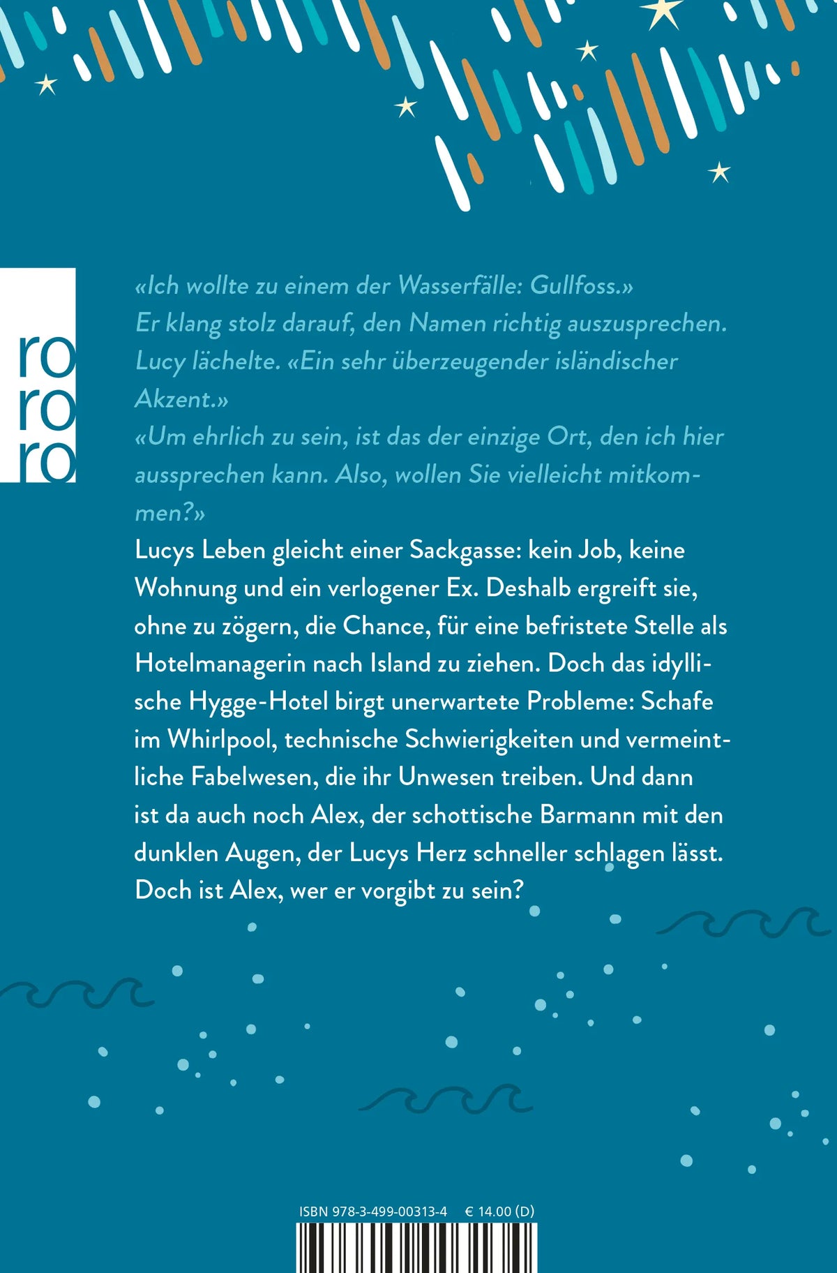 Rückseite: Das kleine Hotel auf Island (Taschenbuch)